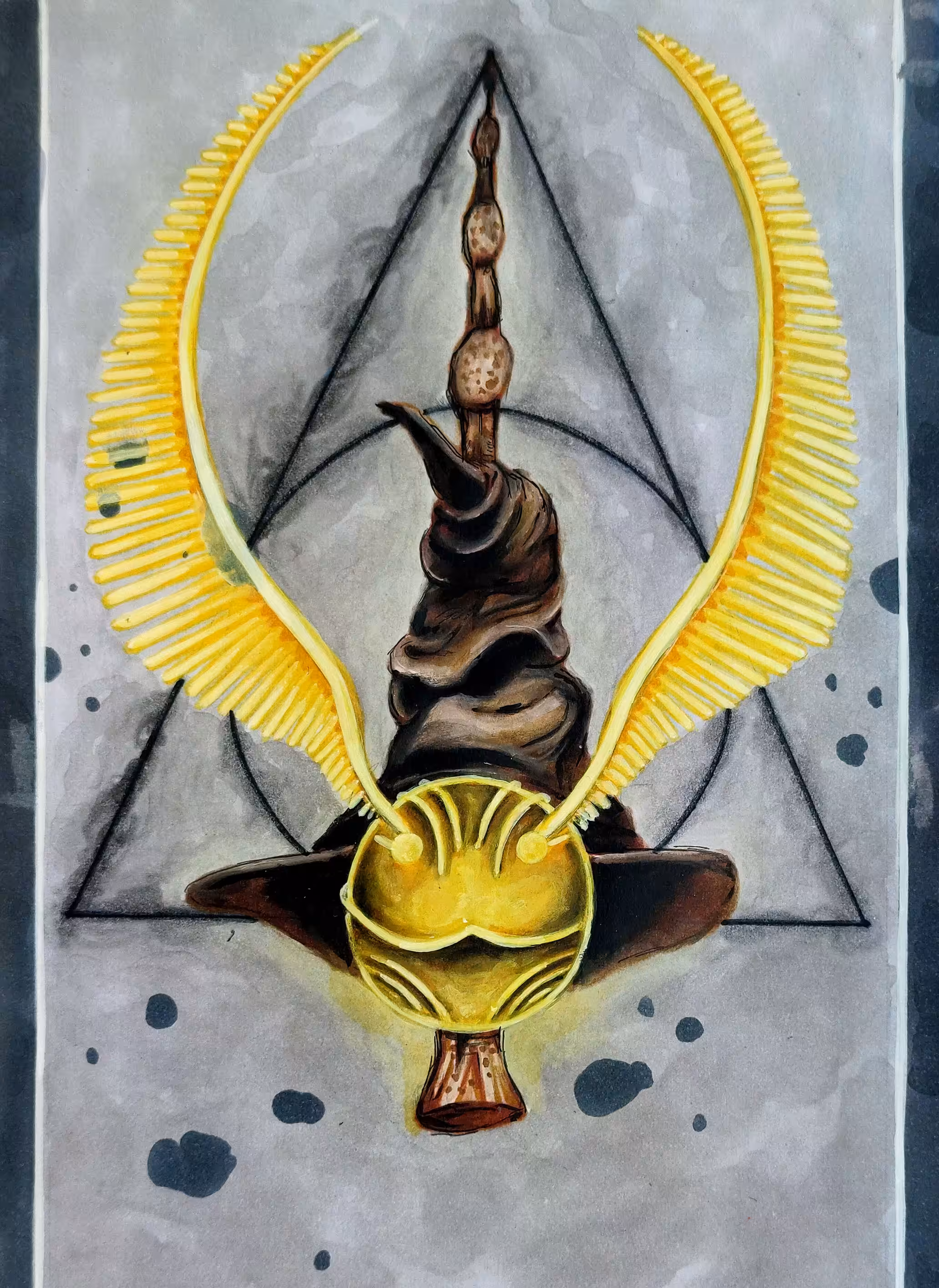 Harry Potter Deathly Hallows Design
