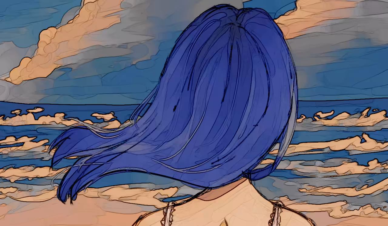 At the sea