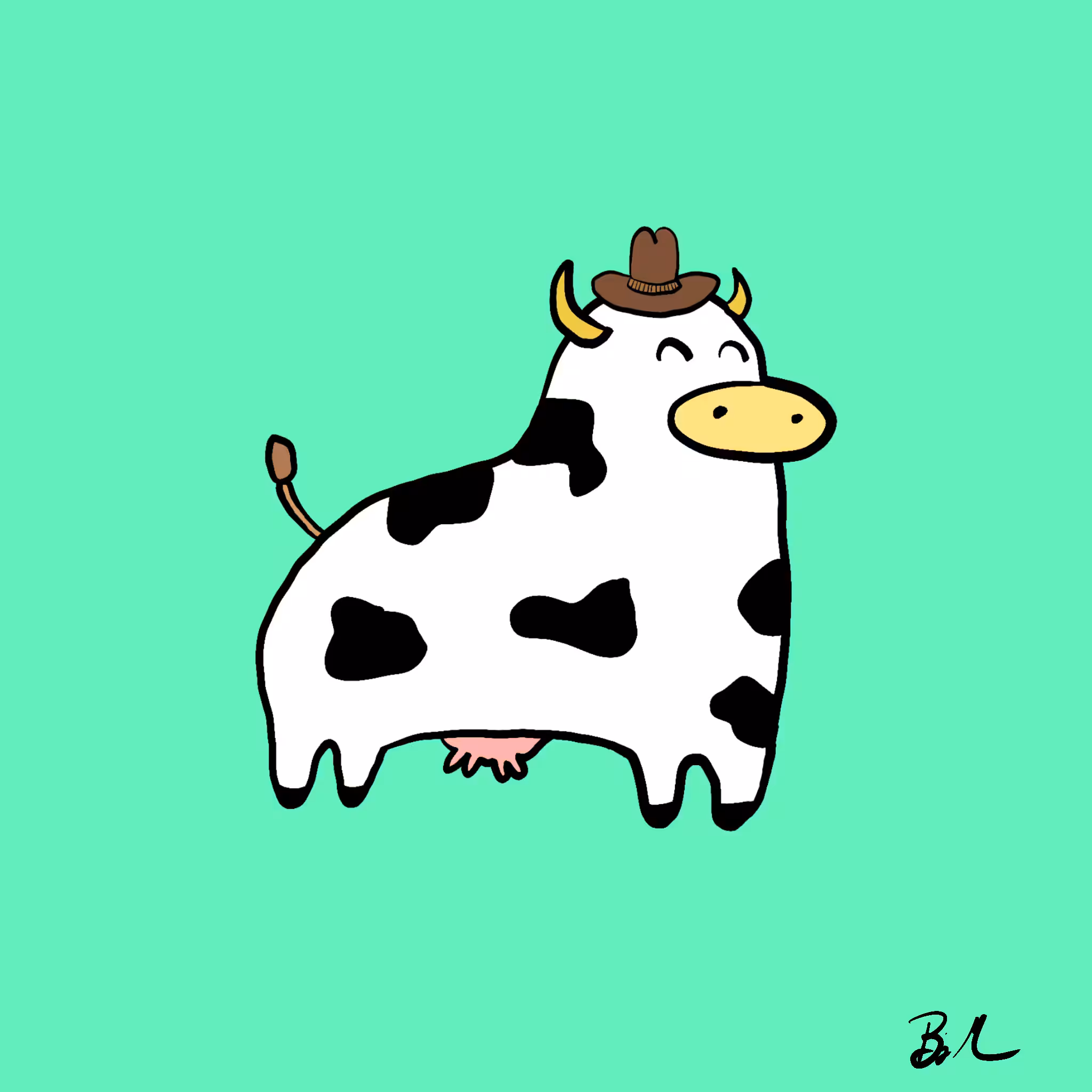 #46 Cirie, the Delighted Cow