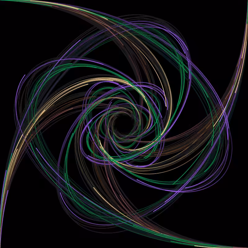 Particle attraction #4