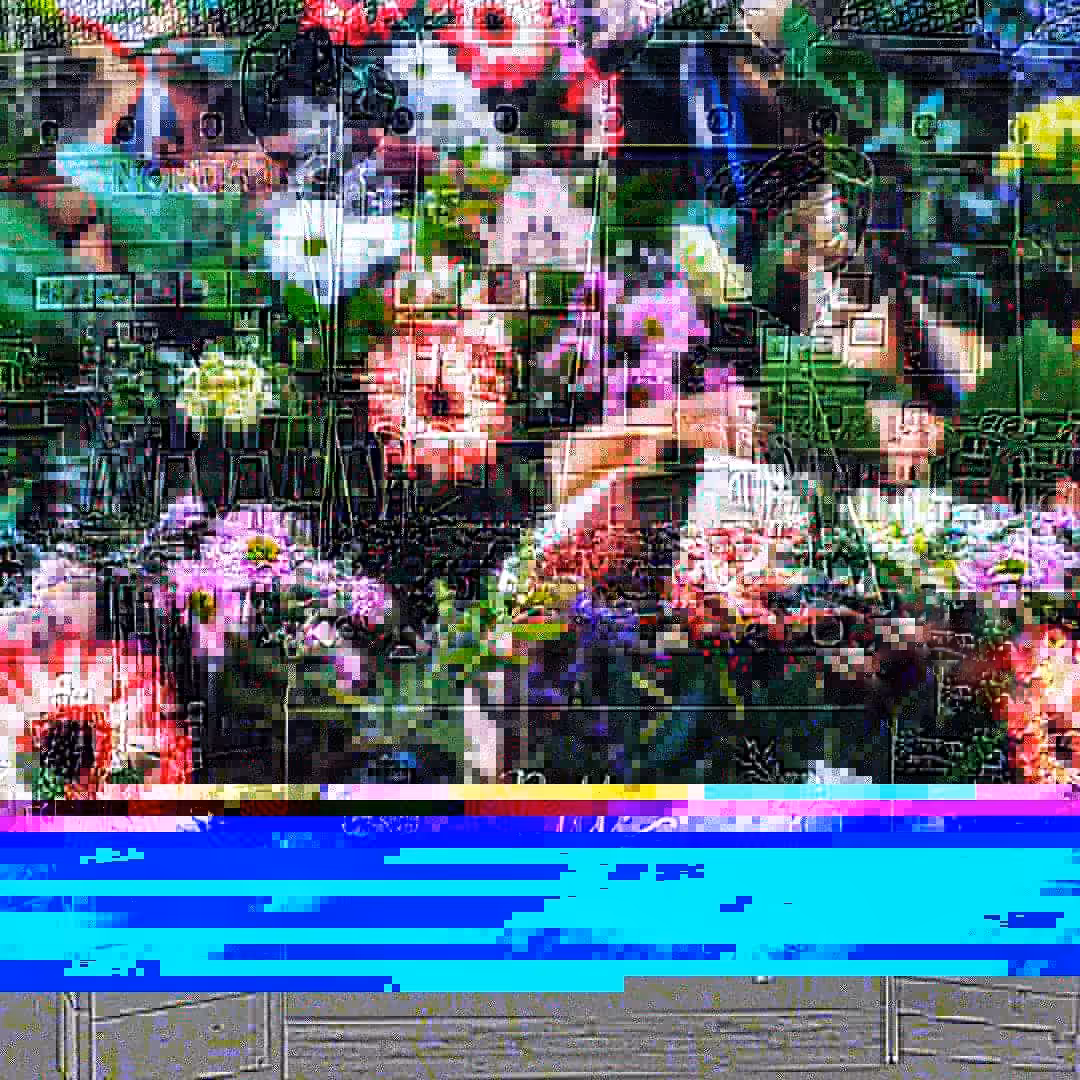 Glitch by nature - The happy V glitch