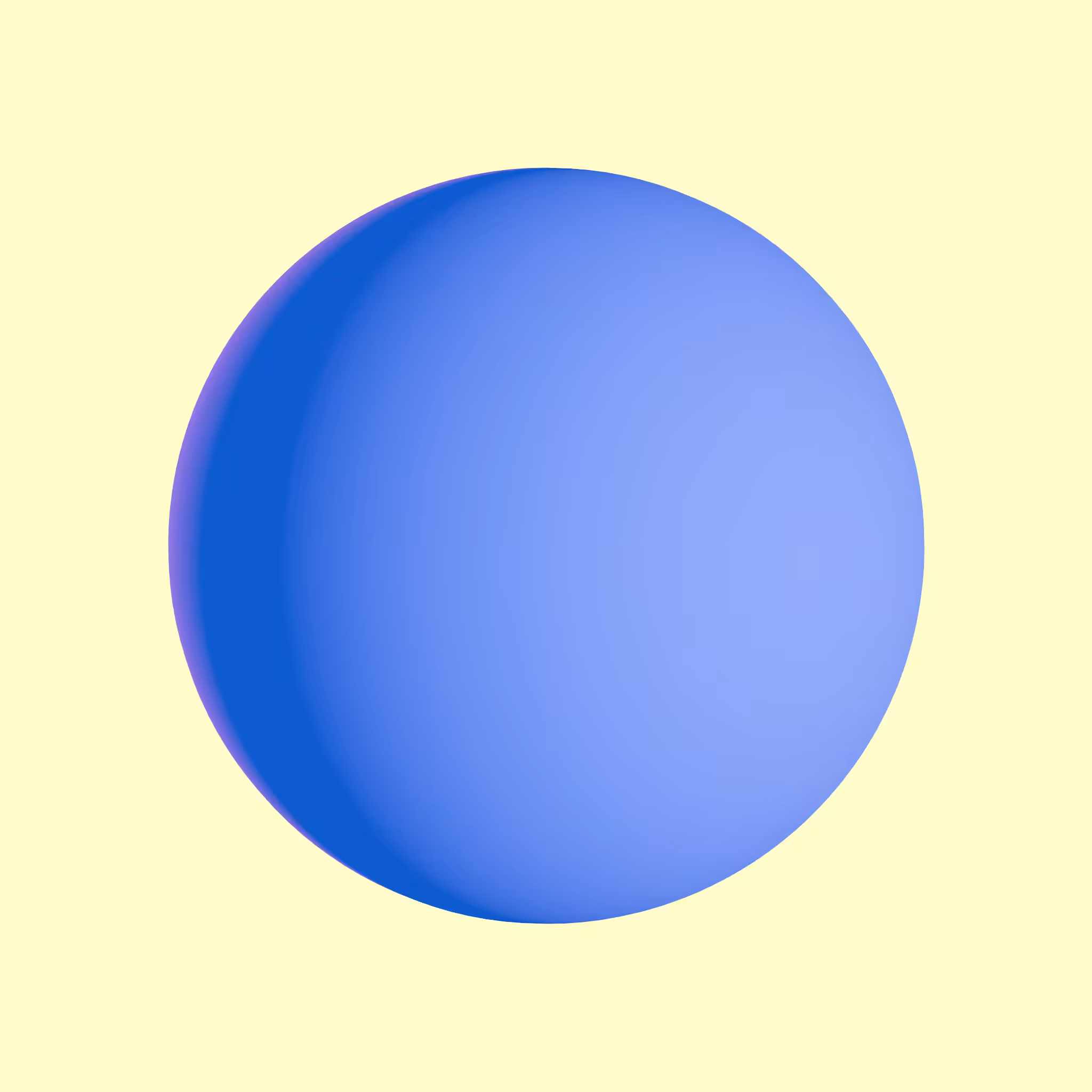 blue ball