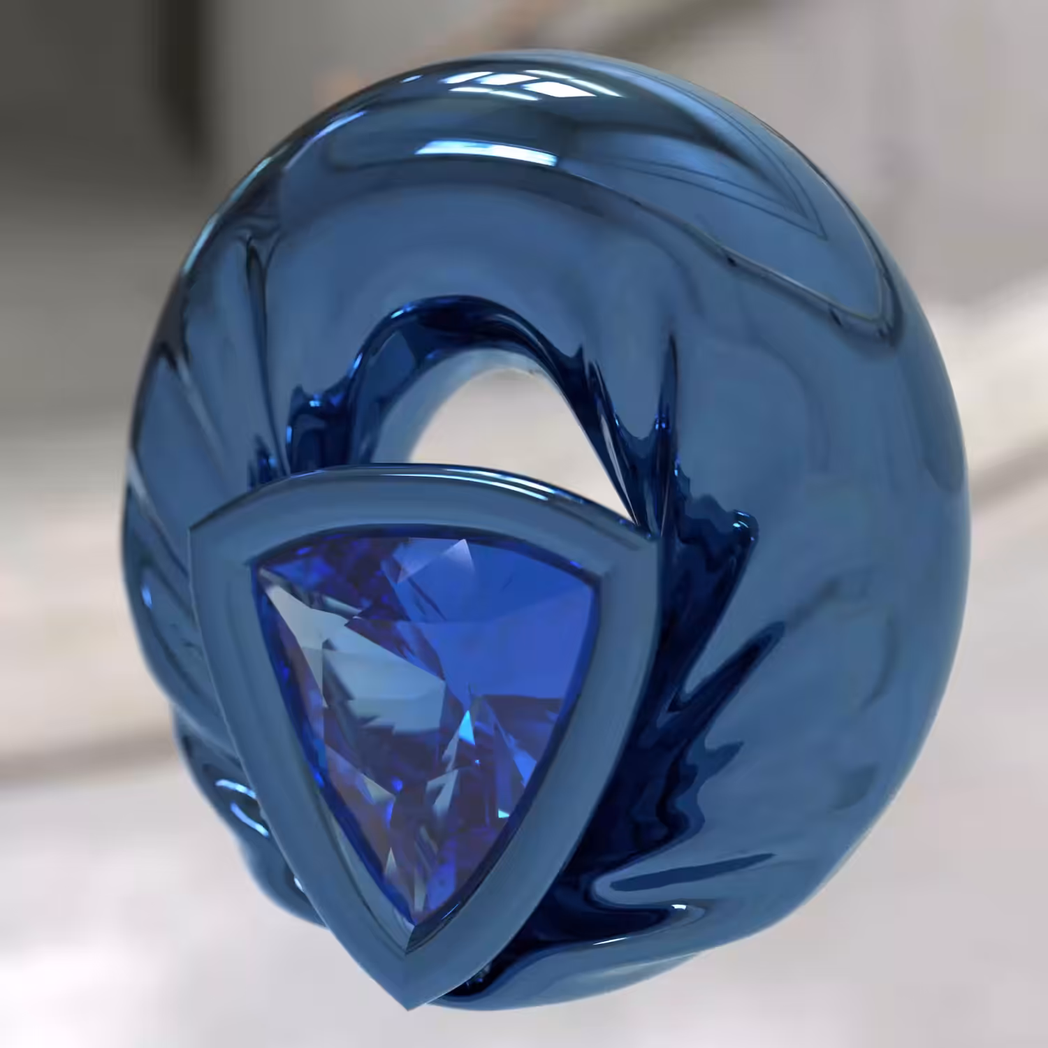 Trillion Gem - Sapphire
