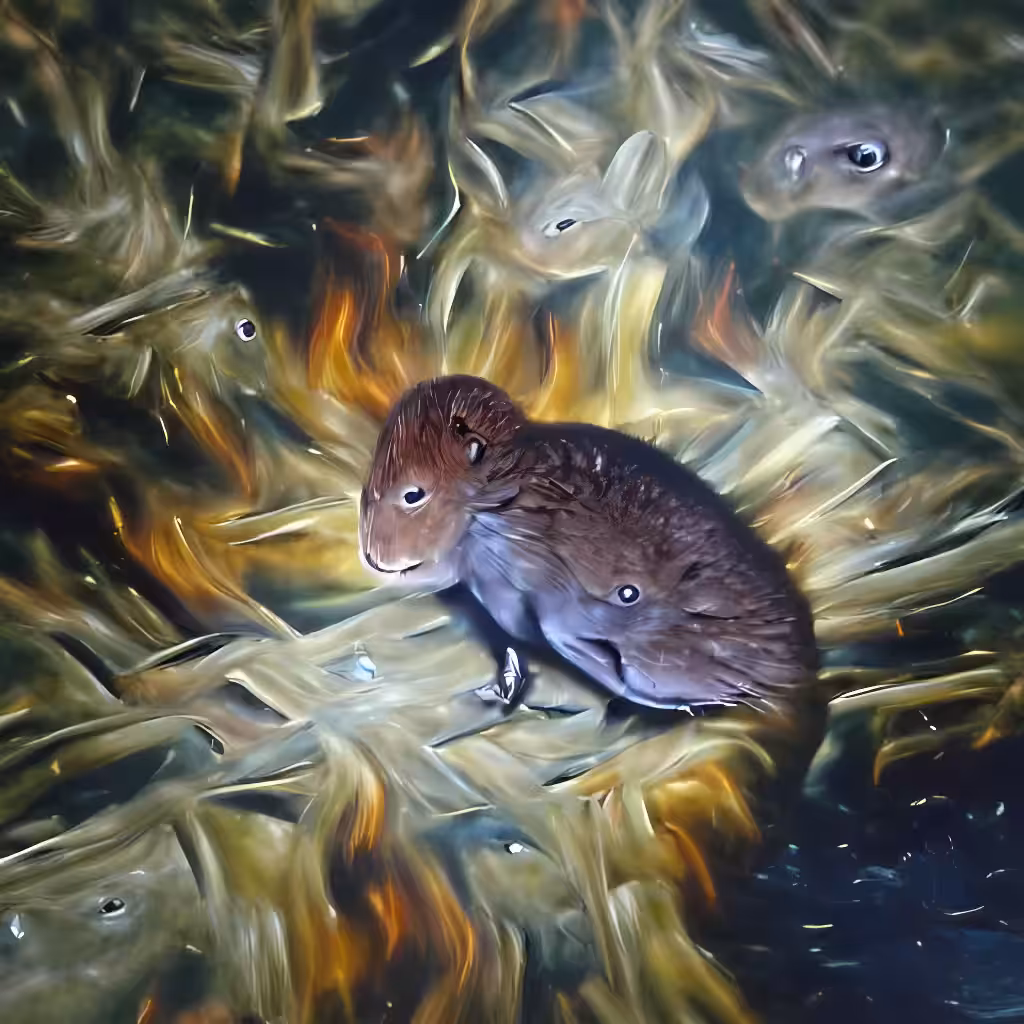 The Garden Of Ai Delights: Sheepish Vole