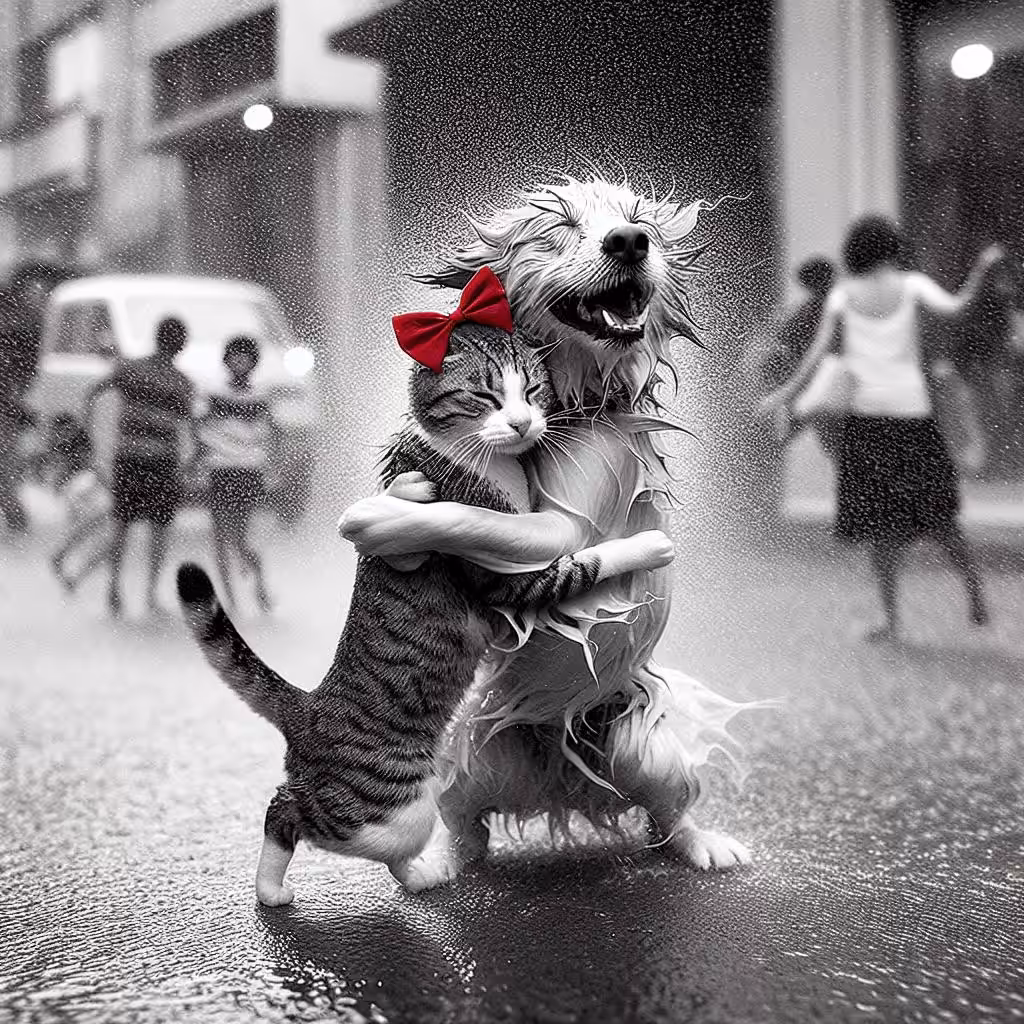 Love under the rain