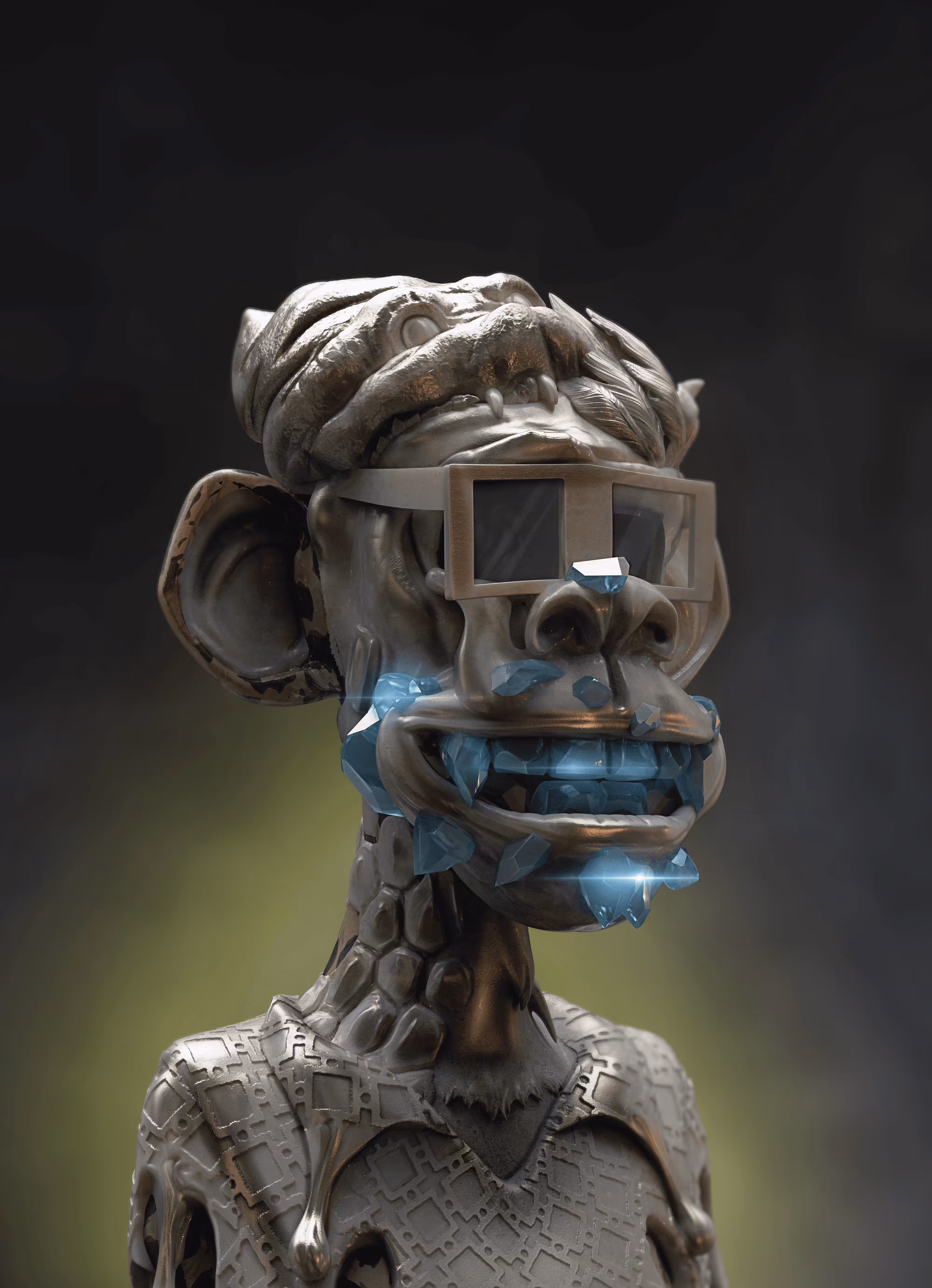 Bored Ape Set in Stone M1-#24492