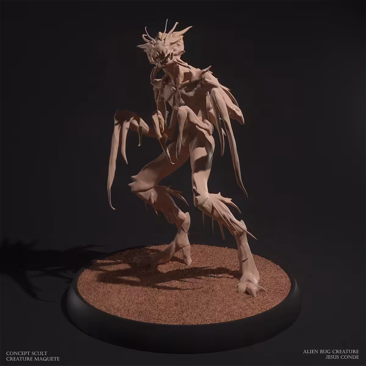 Alien Bug Sculpture