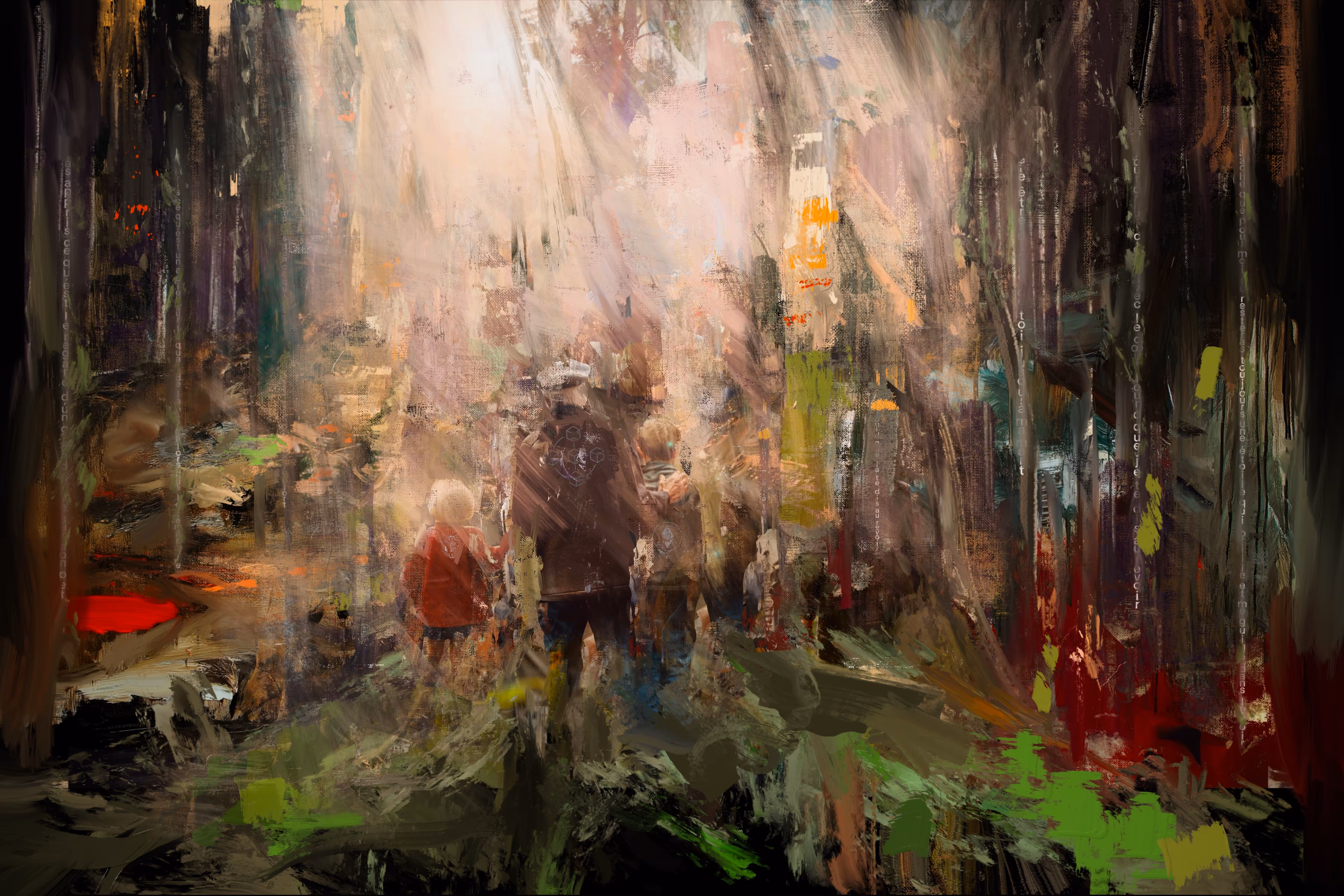 Eternal Guidance (Painting Study A)