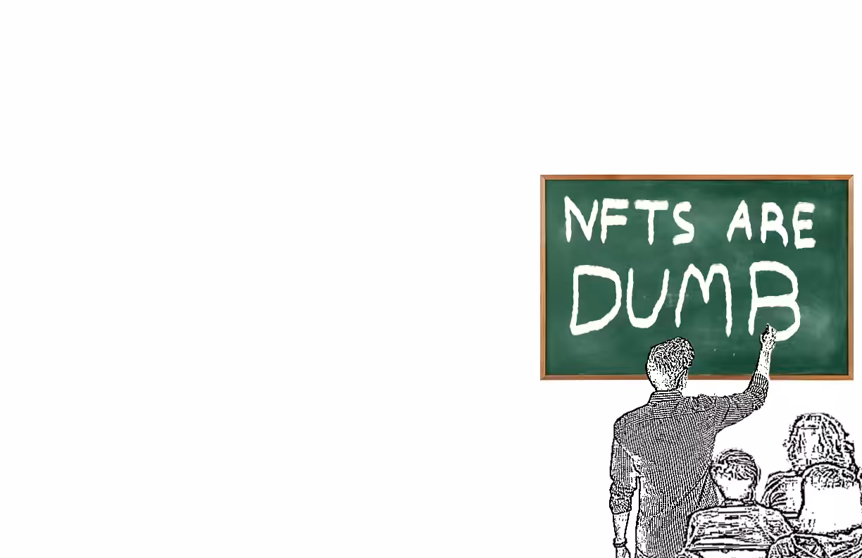 NFTs R DUMB - #002 - Teacher