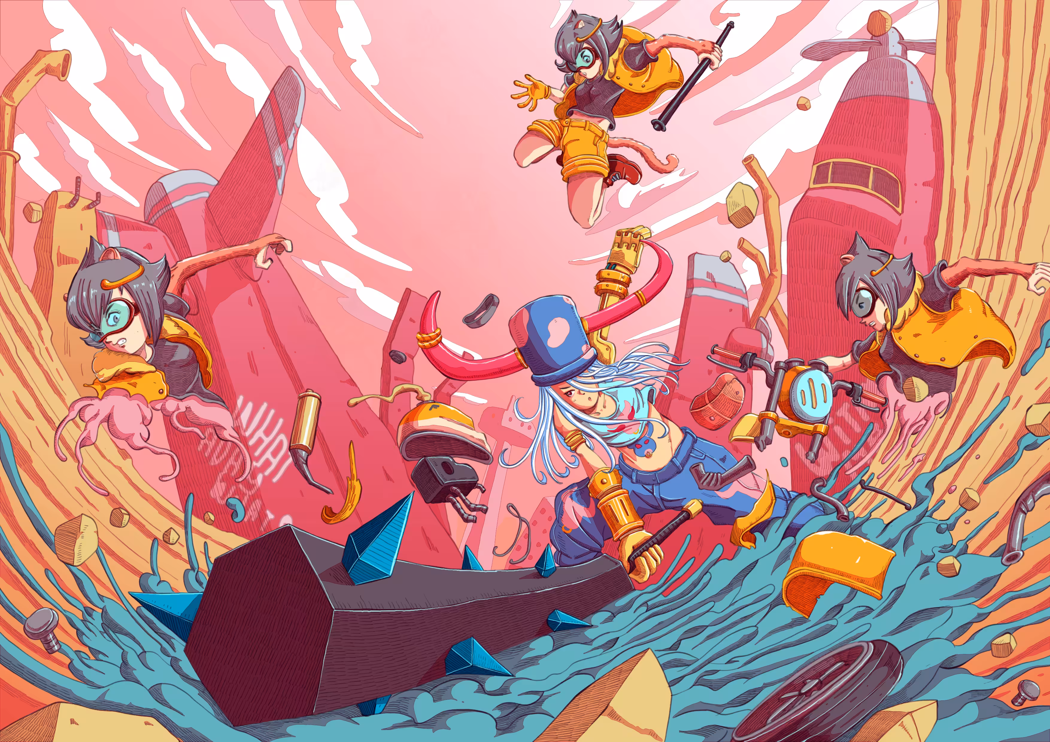 Journey to the west : Bull Devil VS Monkey Queen