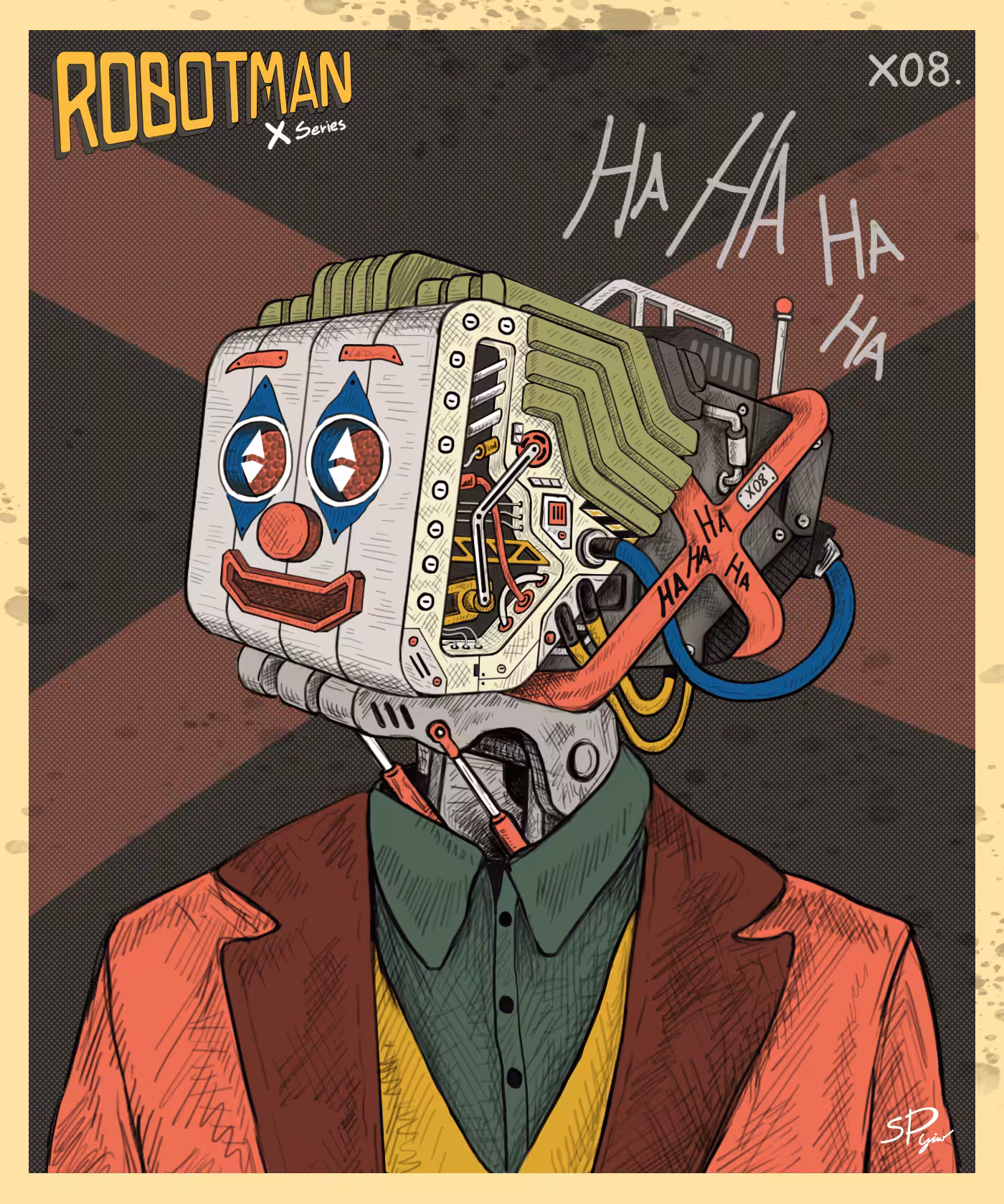 ROBOTMAN - X Series_#08 (JOKER)