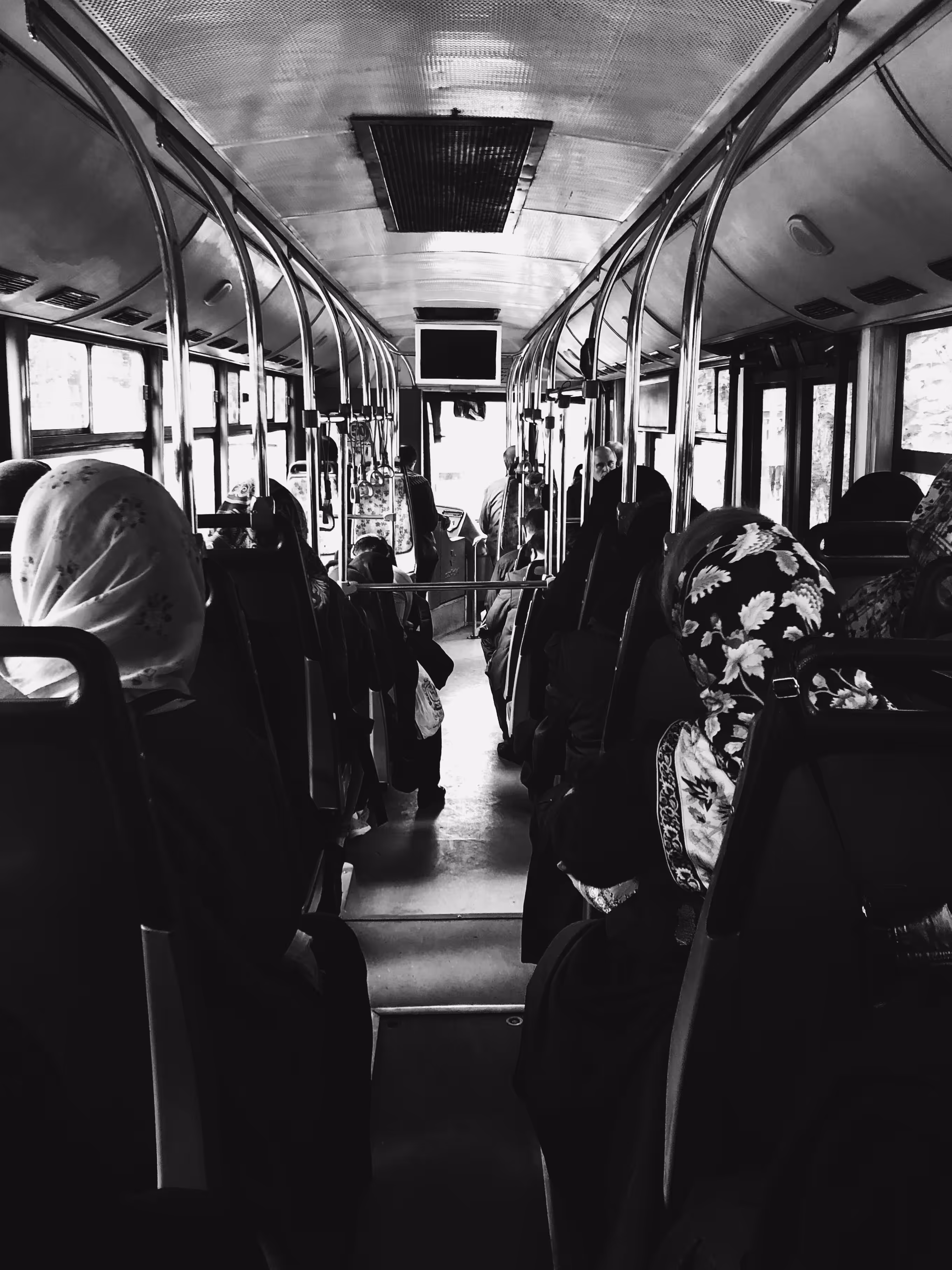 the bus