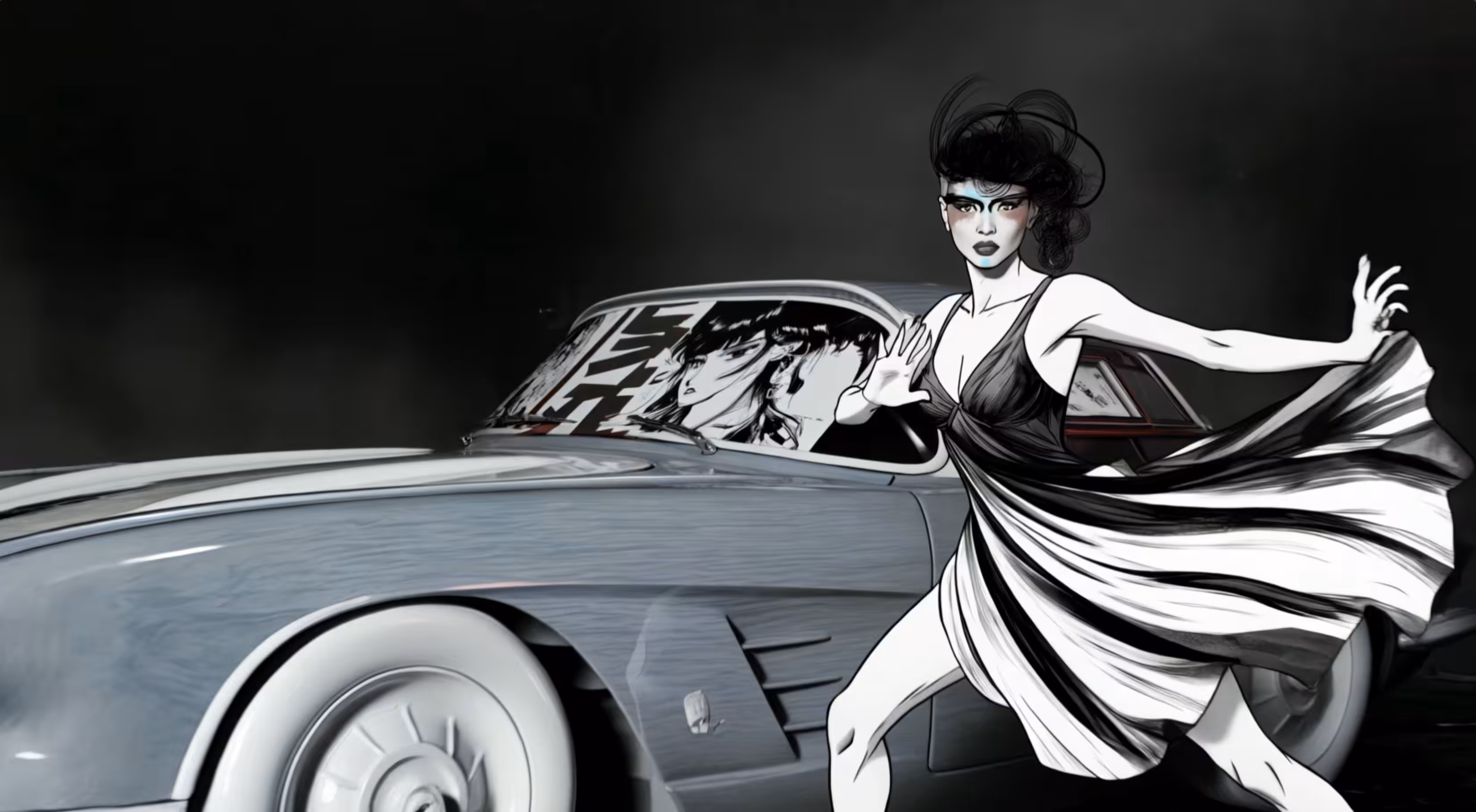THE MANGA MACHINE - PORCELAIN ANDROIDS: Convertible Blue — Manga