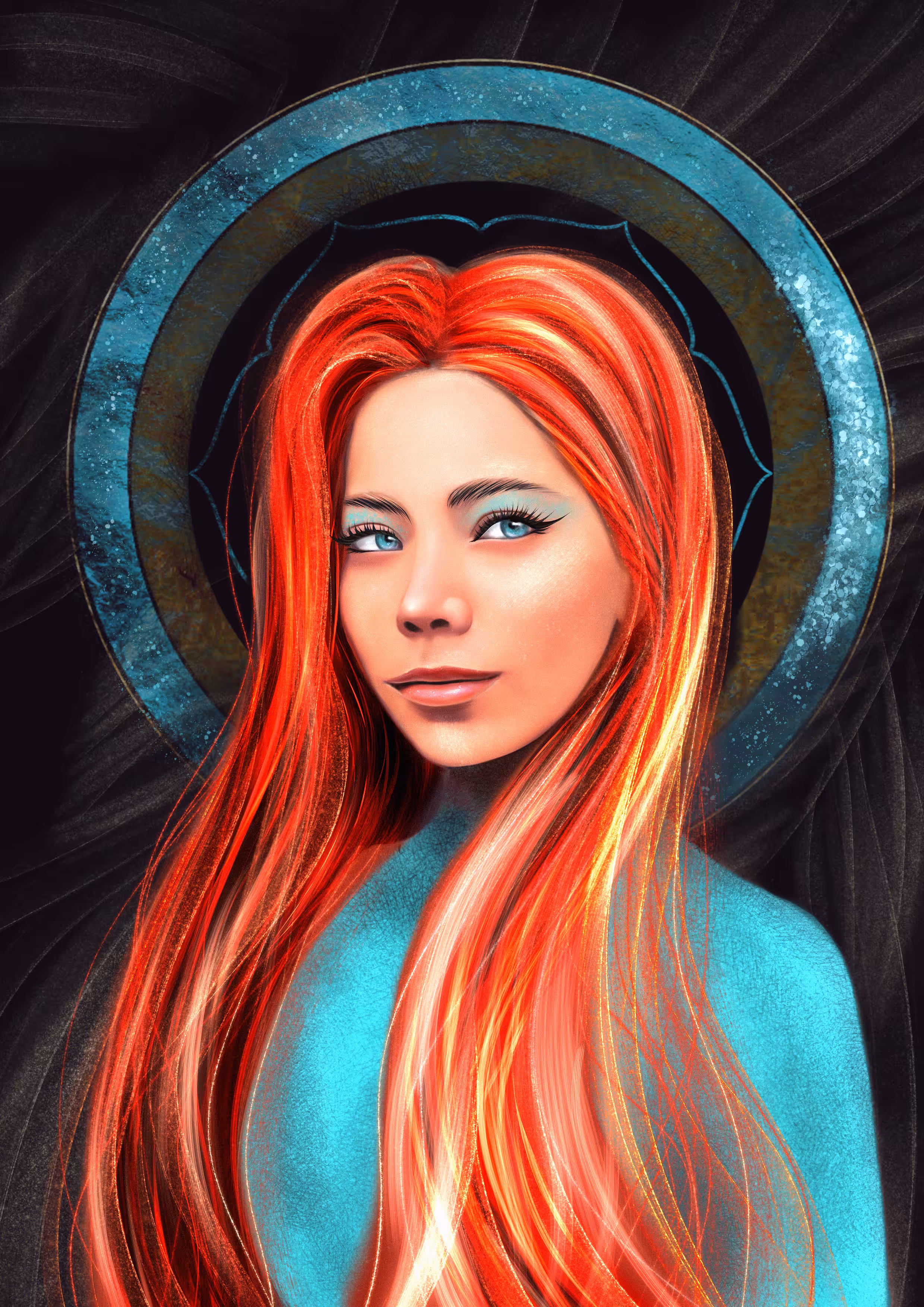 My first self-portrait !