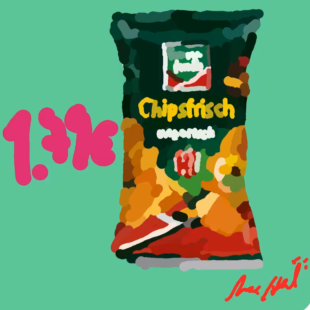 Funny-frisch Kartoffelchips ungarische Art, 150g