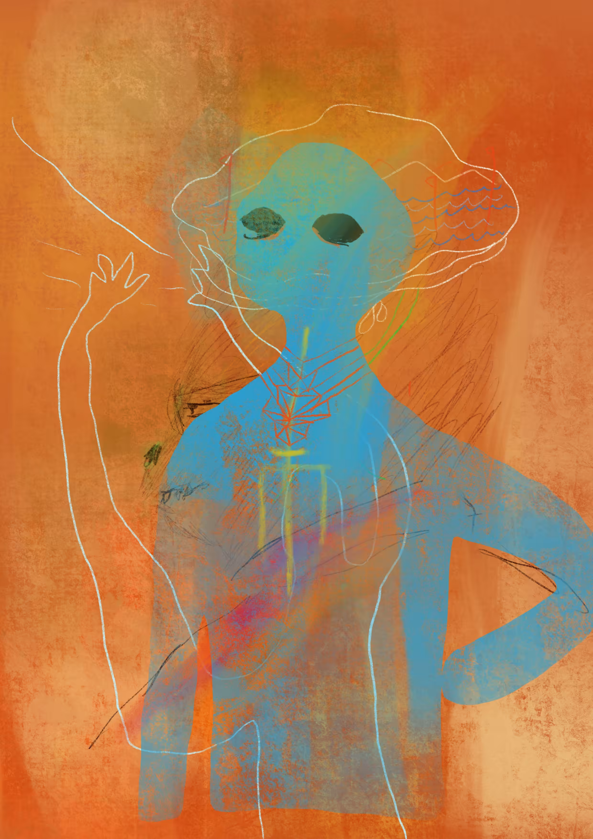 Blue