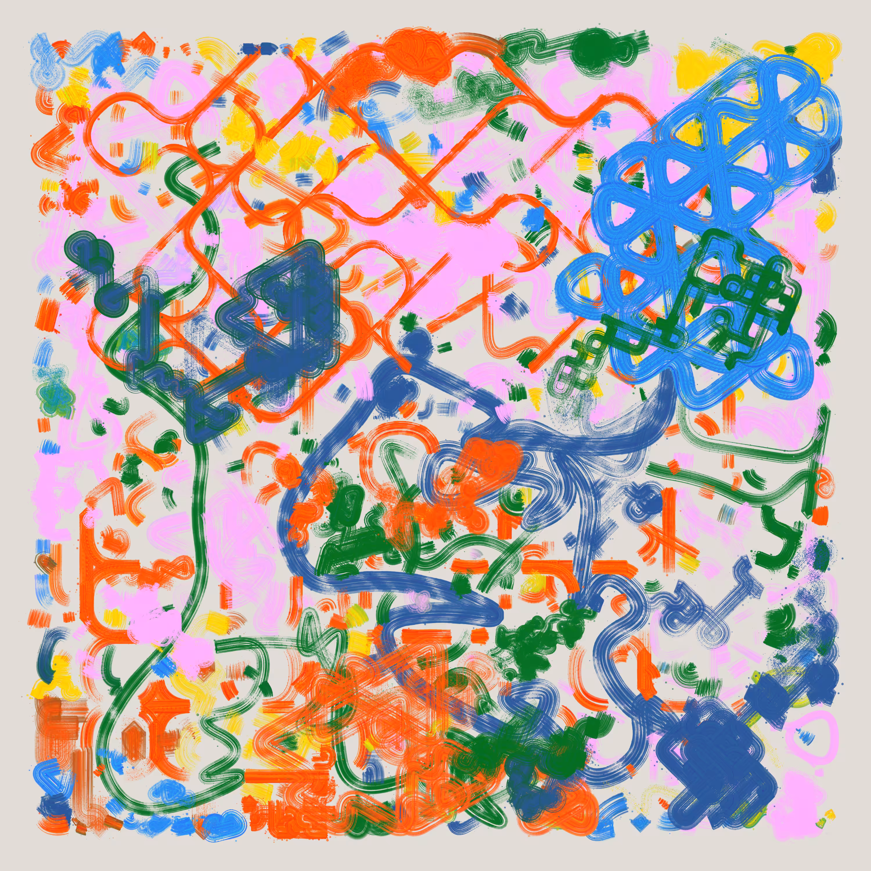 Rodeo posts: Walk In The Park, WIP 1