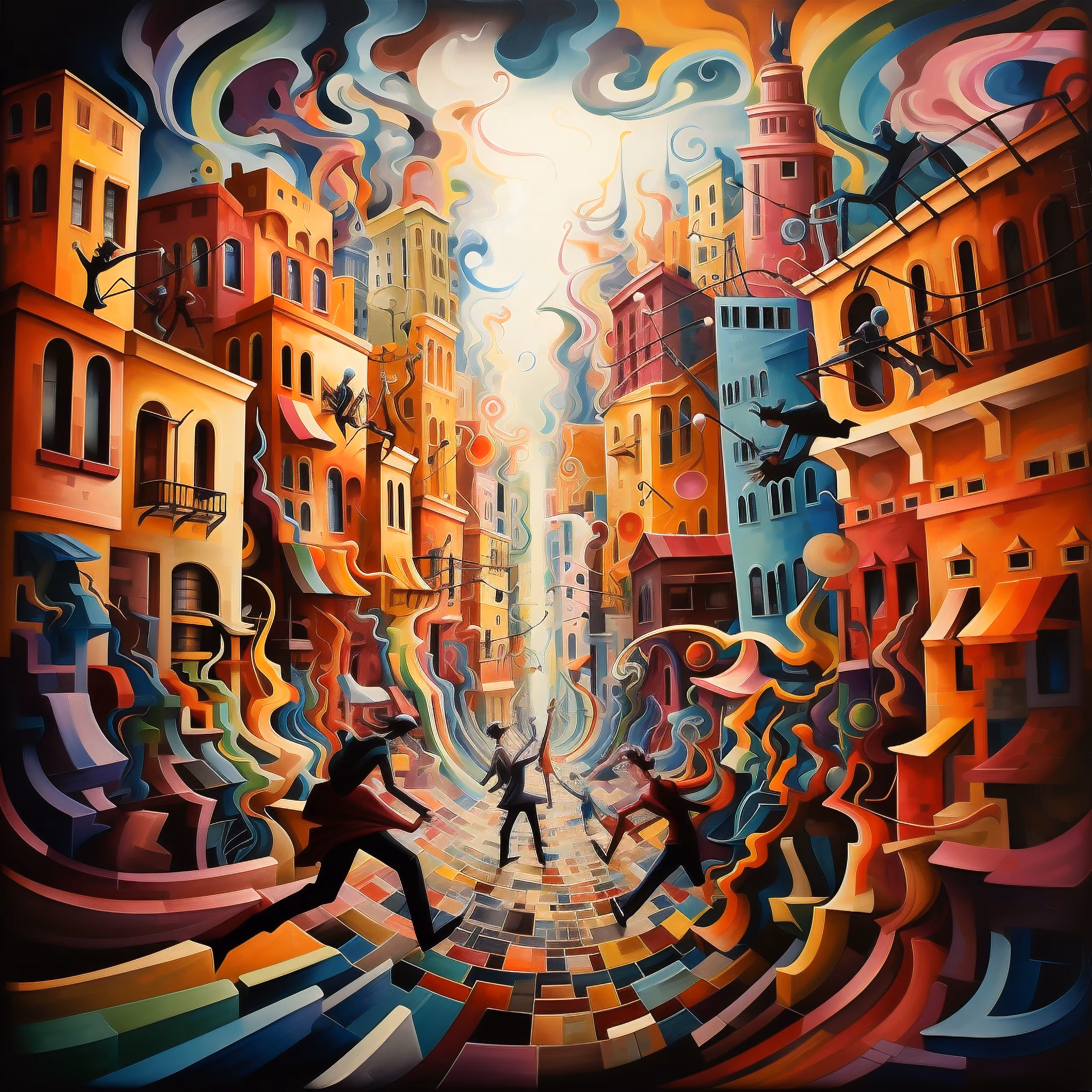 The Dancers Street 