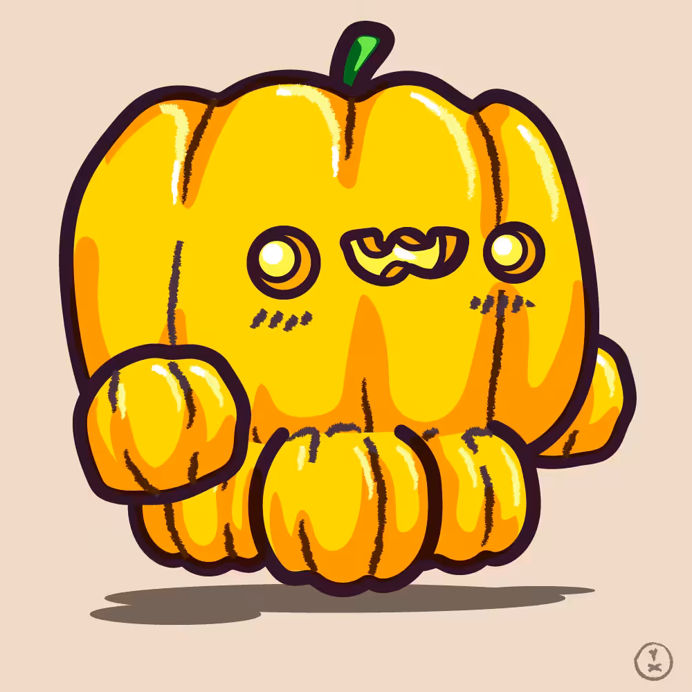 Octogang #0032 (Pumpkin)