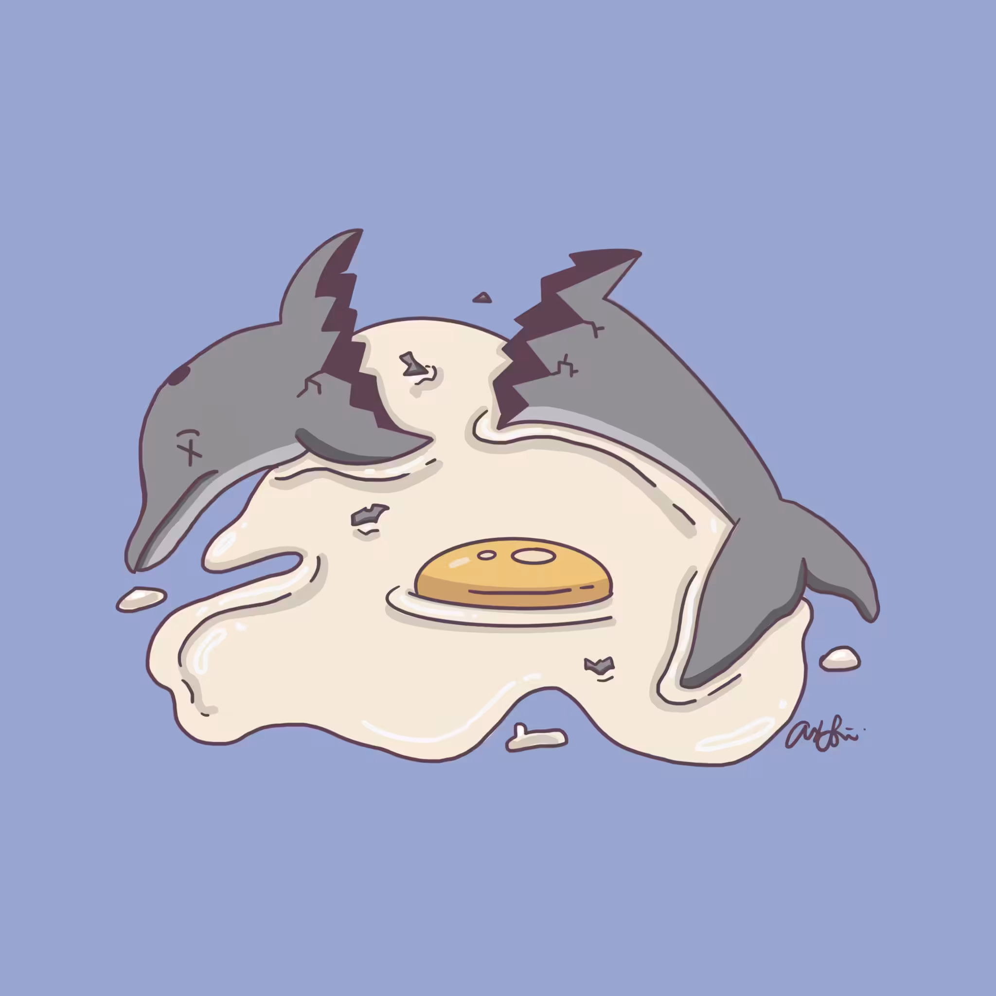 #009 Cracked Dolphin