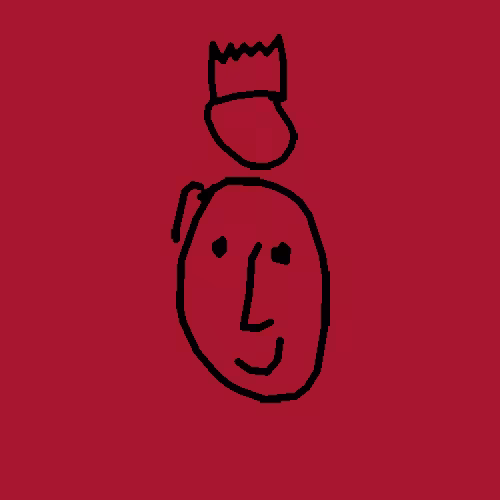 Basquiat Doodles: Basquiat #3541