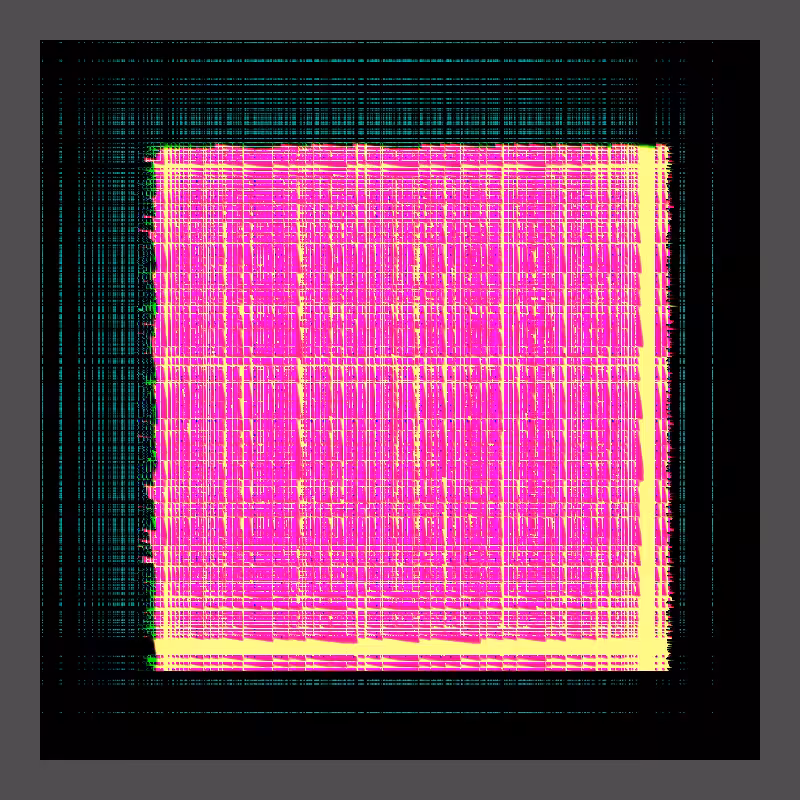 Analog Grid Burn #18