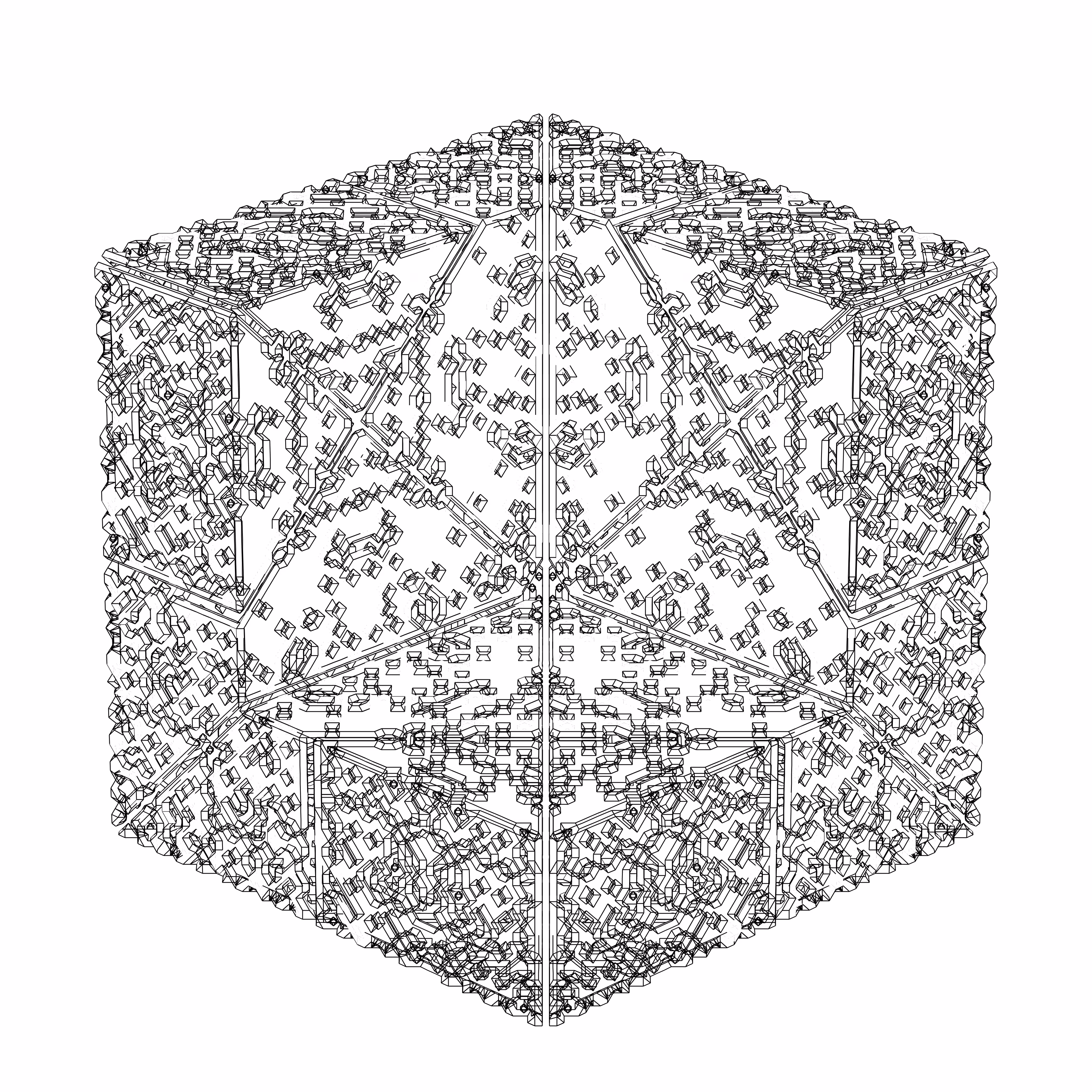 LL21 Alien Art Cube #428