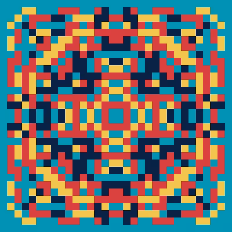 Pixel Mandala #70