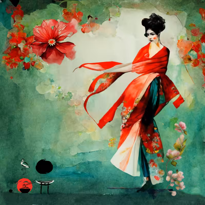 The dancing geisha #15