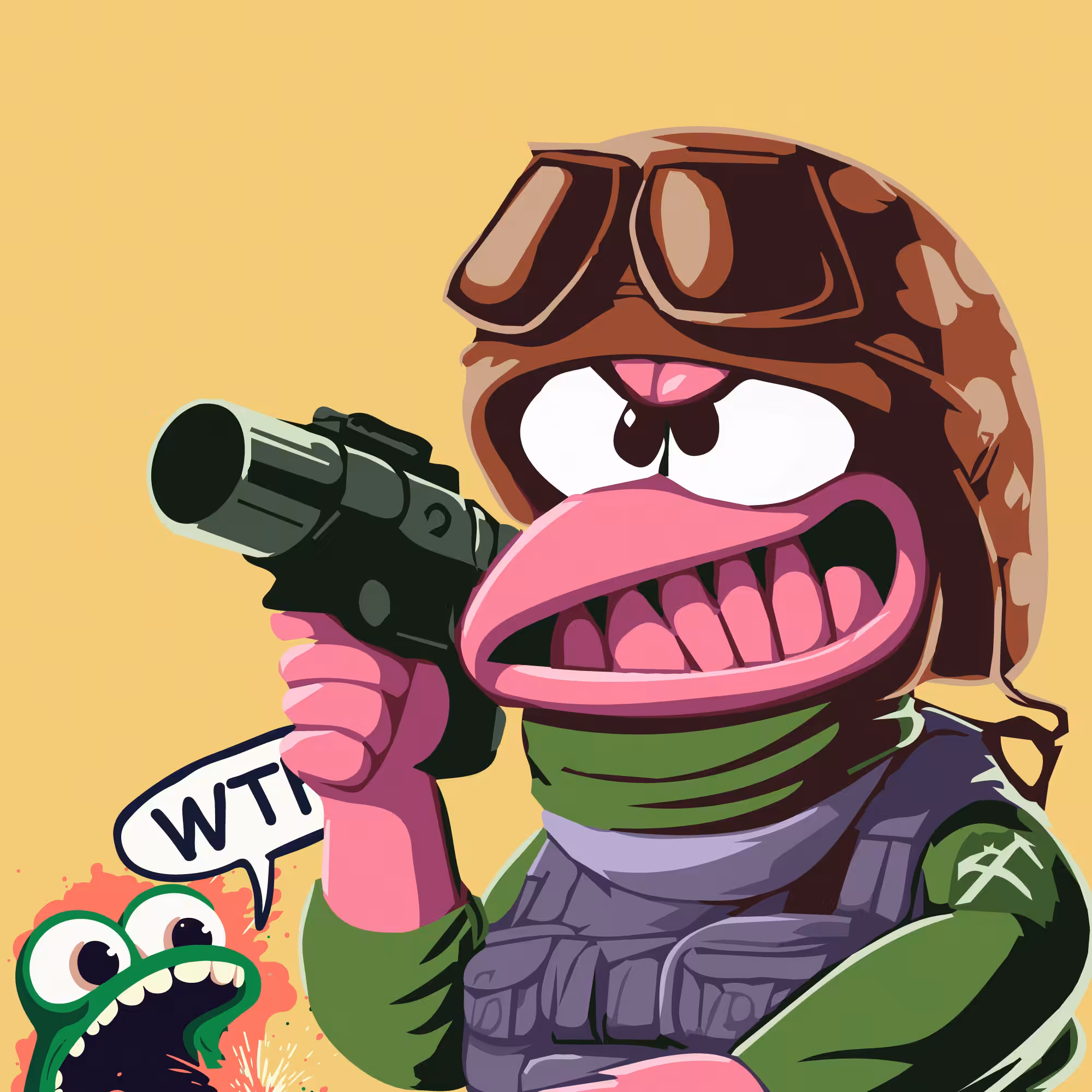 The Worm Junior Officer 