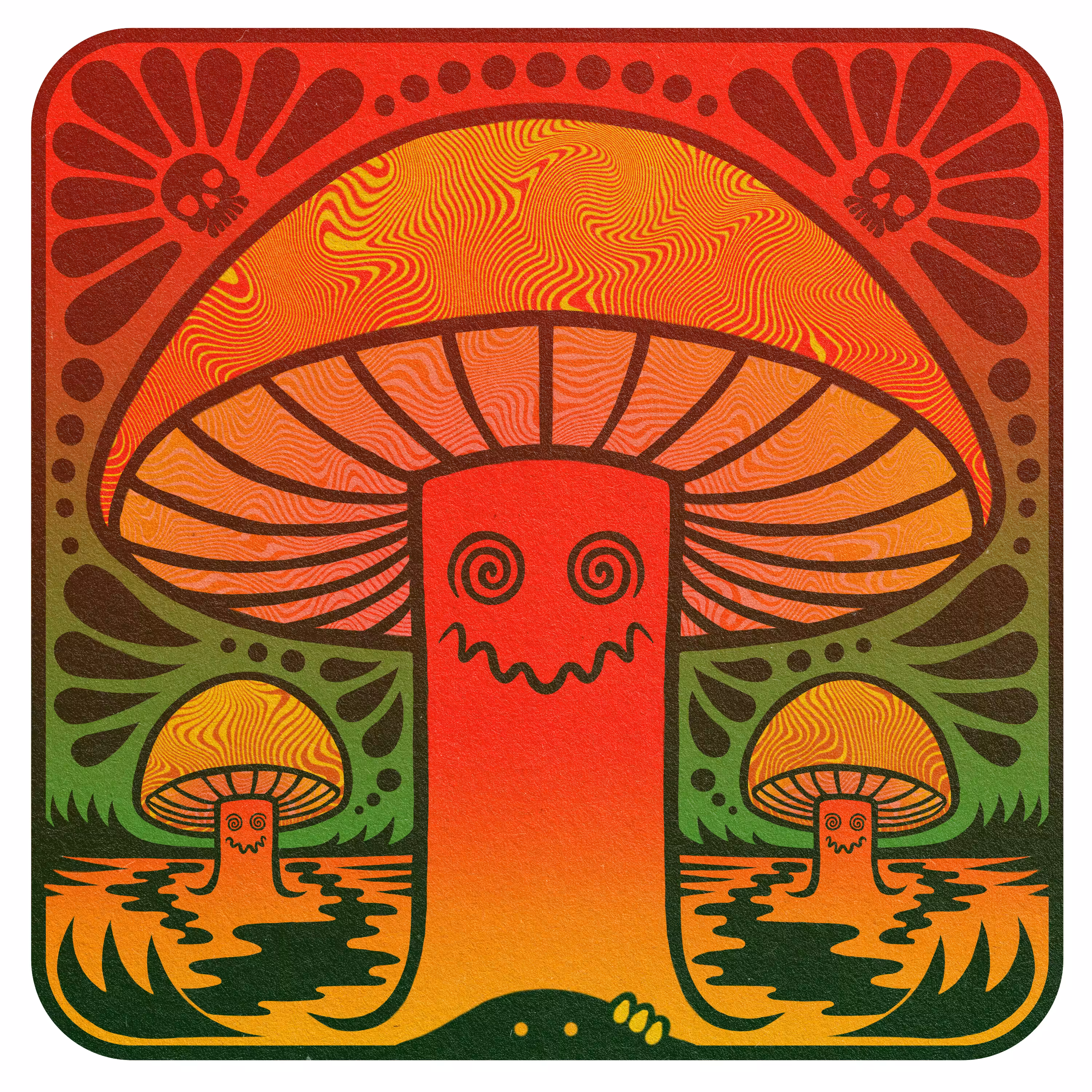 The Mushroom People x Mobsolete :    Death Cap Crew