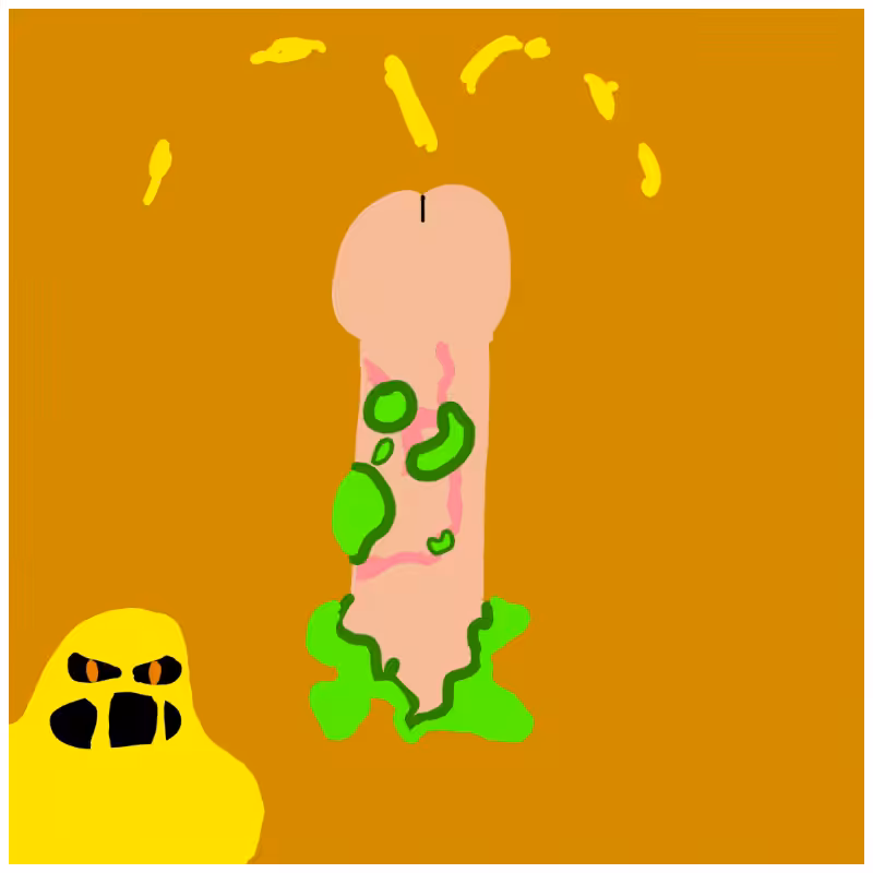 Decayed Dickgenerative Art #74