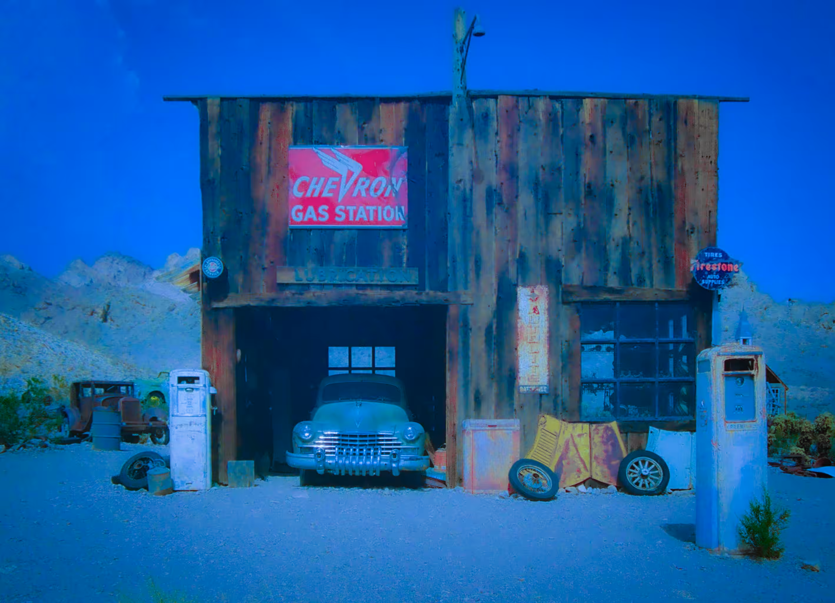 Blue West: The Old Garage