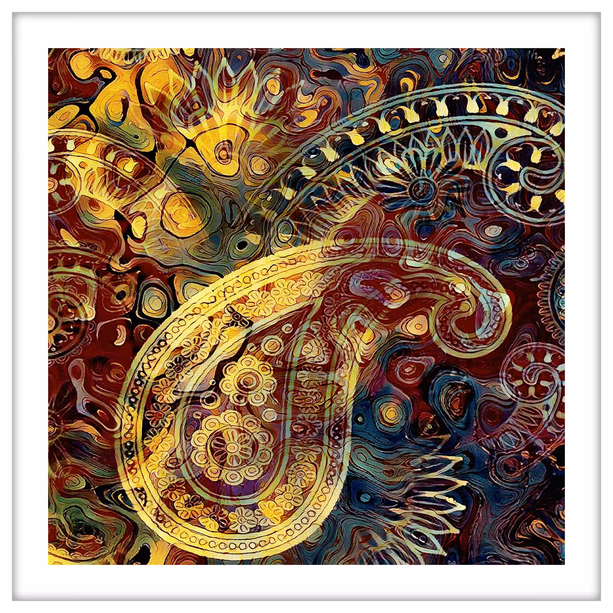 Dreams: Engraving of Iranian art #6