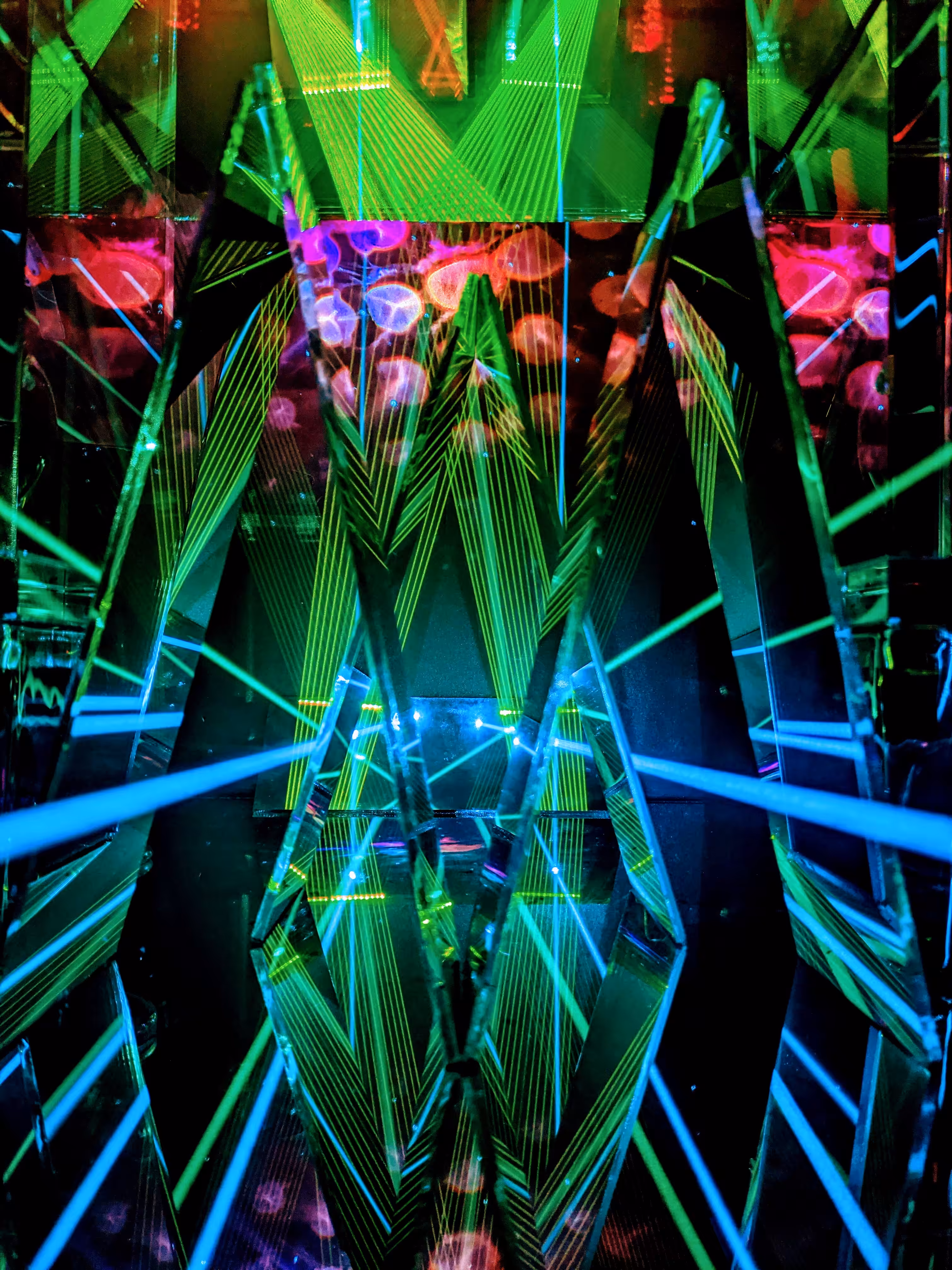 Laser Art - Tron's Teepees