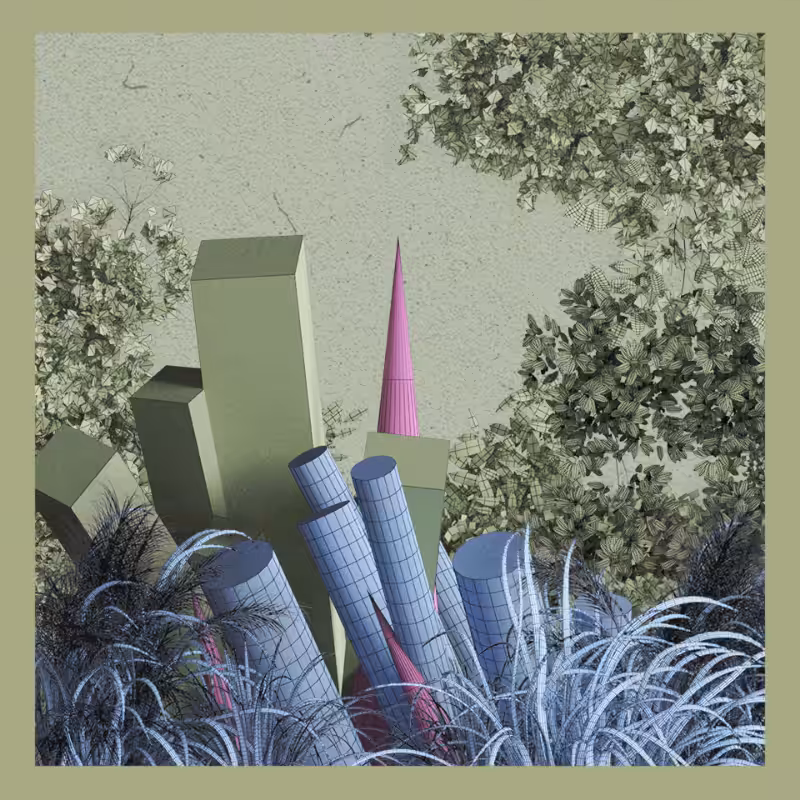 Geo-forest #3dart #58
