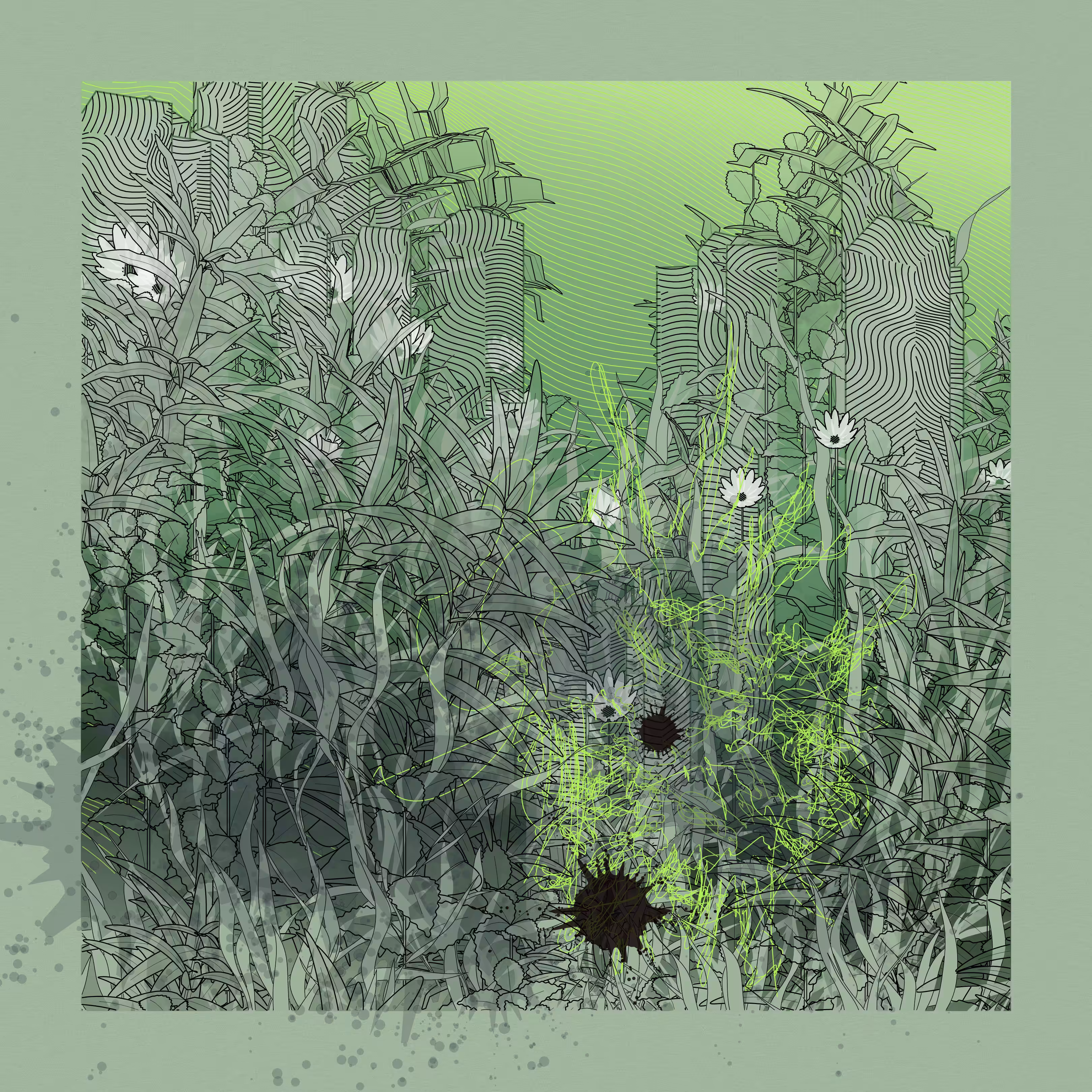 Landscape with Carbon Capture #8337