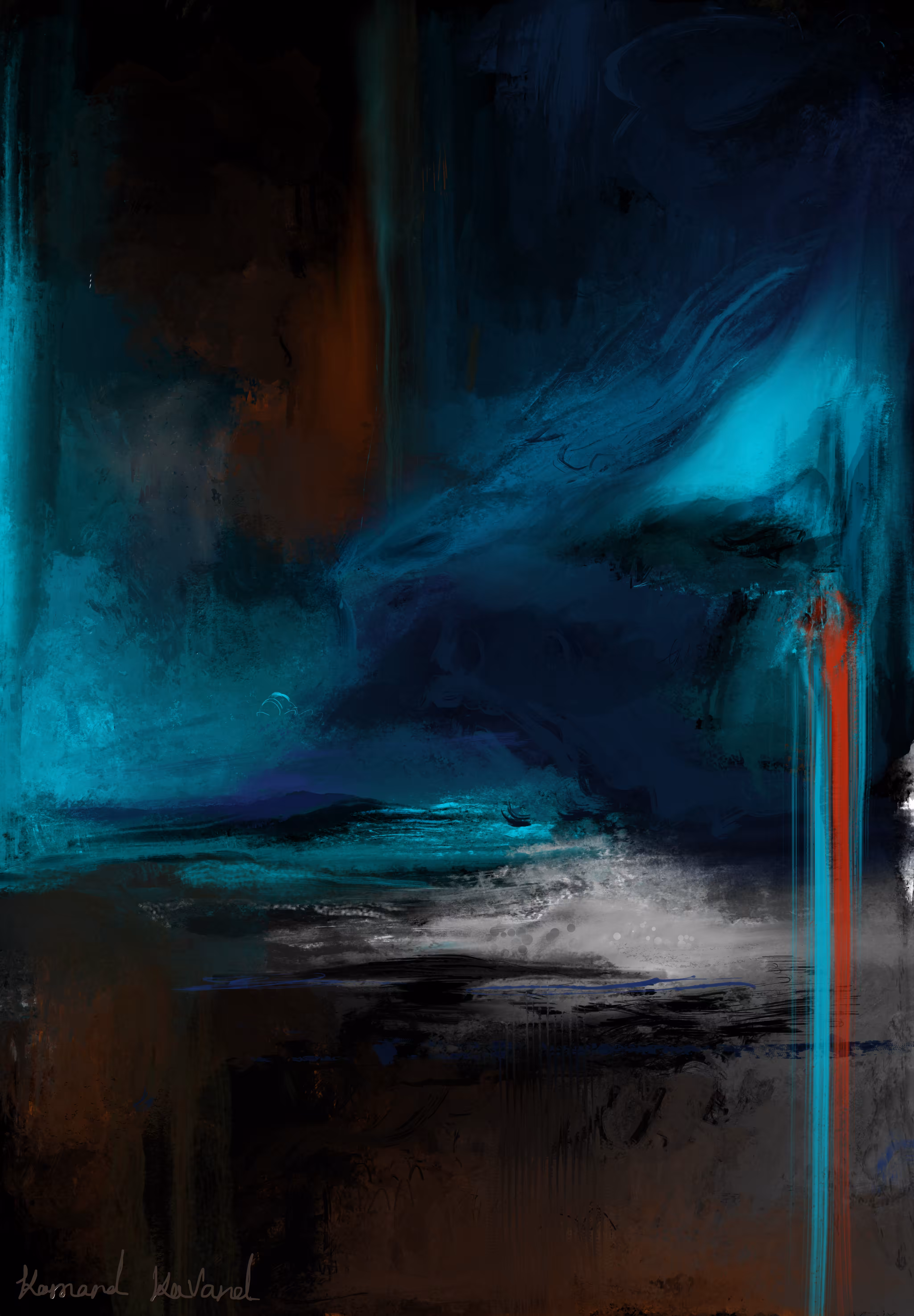 Where Light Forgets Itself