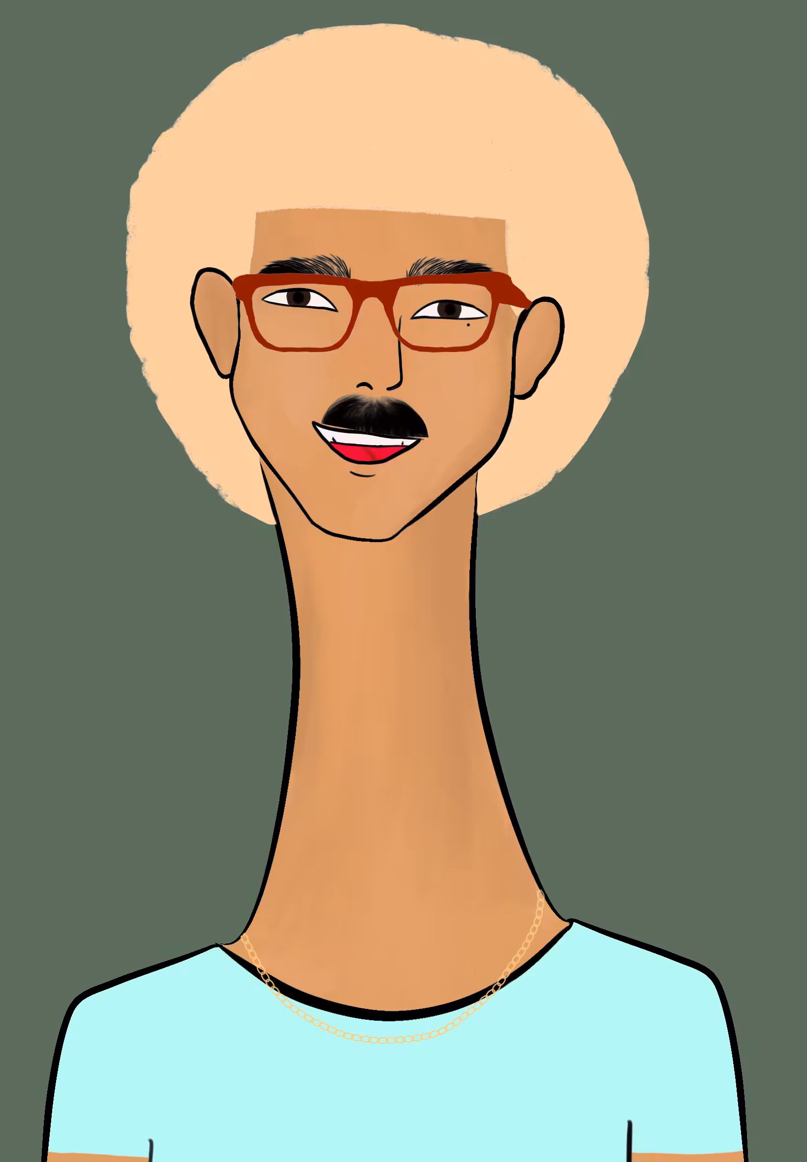 Long Neckie Fellas #1056