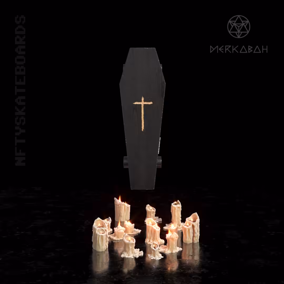 nftyskateboards NFT#106 - Merkabah "Death Ride"