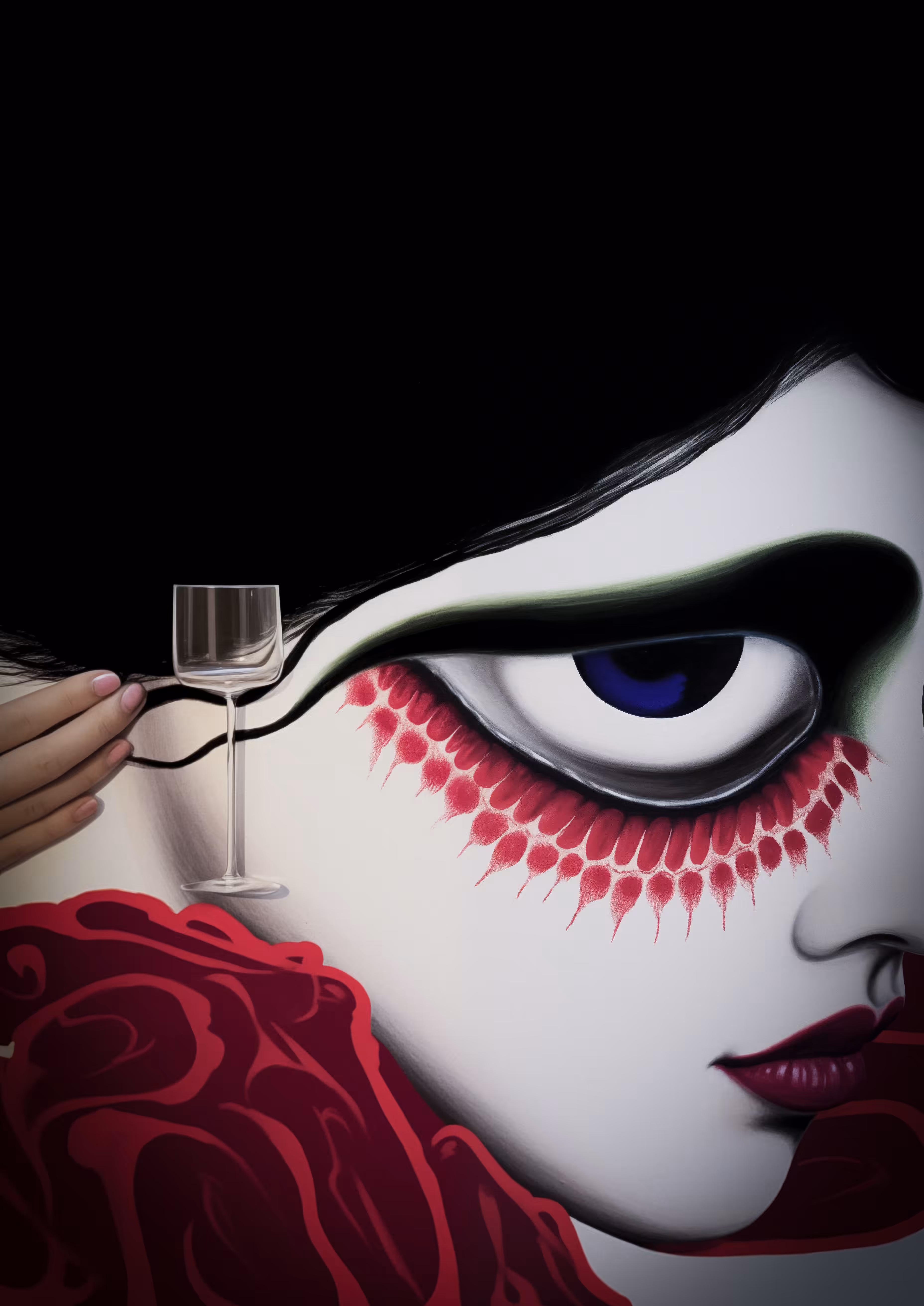 She whispers to you in the dark