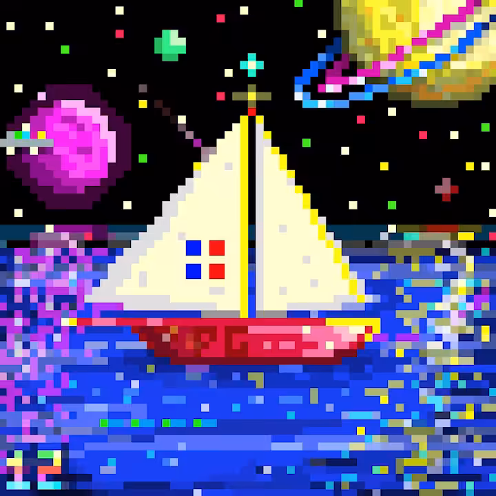"Sailboat of Yeropa" - Galactible™ #12
