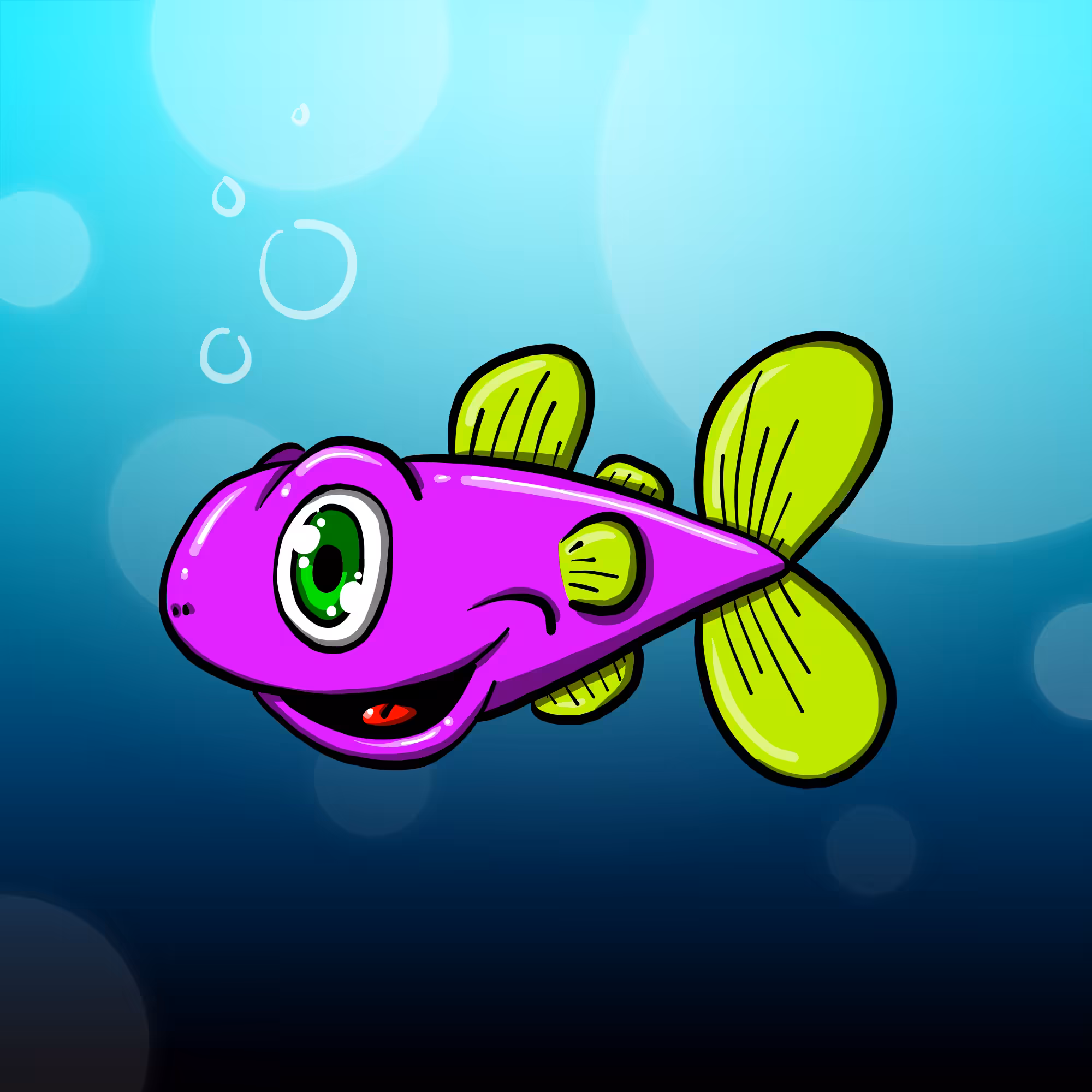 Neon Fish #5/50