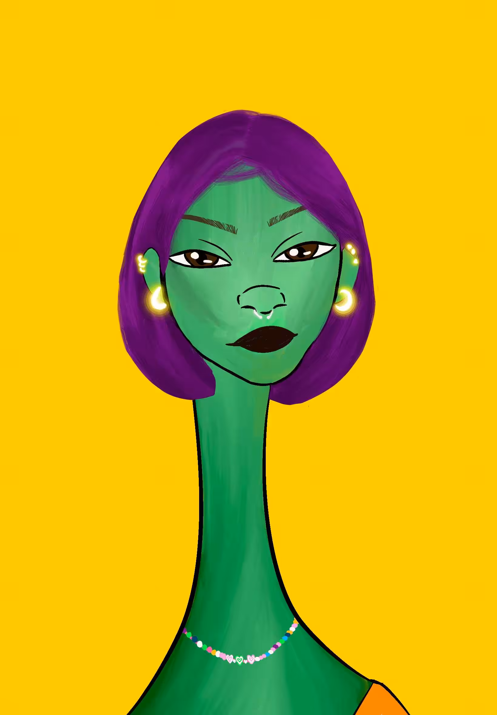 Long Neckie Ladies: Long Neckie Lady #955