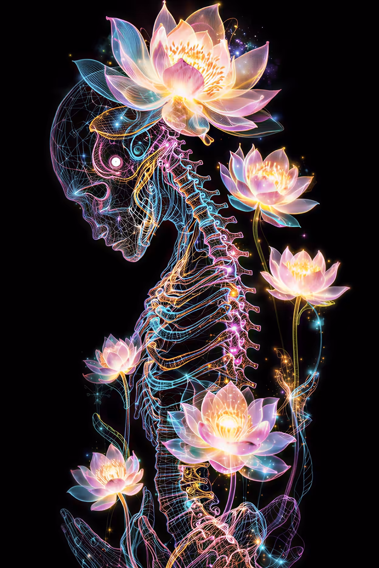 Flor do Lótus — Cybernetic Temple: Flor do Lótus XVII – Blooming Circuit