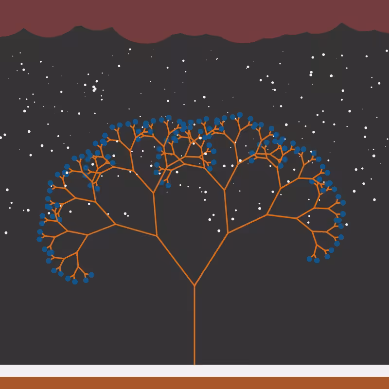Winter in the fractal #4