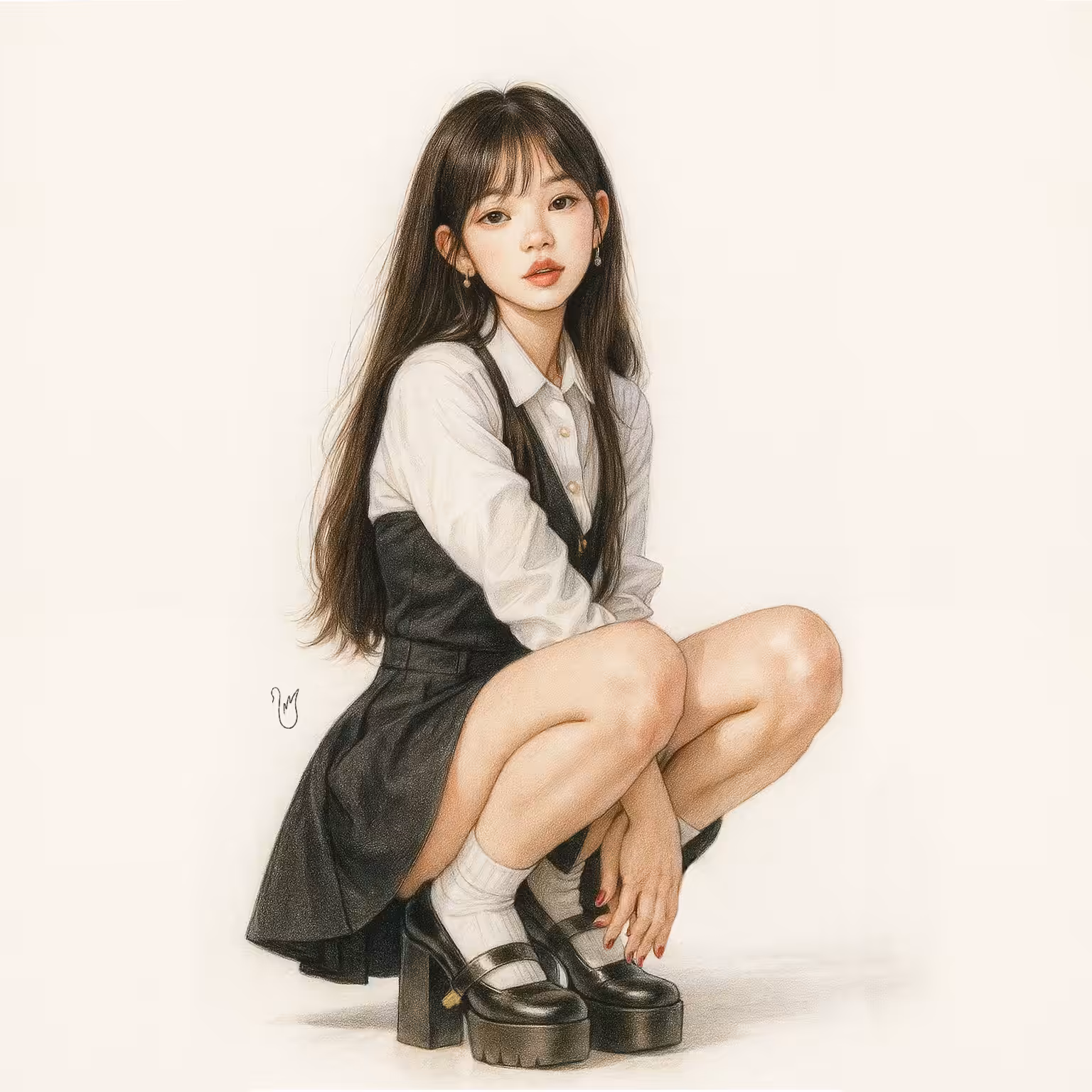 Modern Schoolgirl Vibes with a Twist