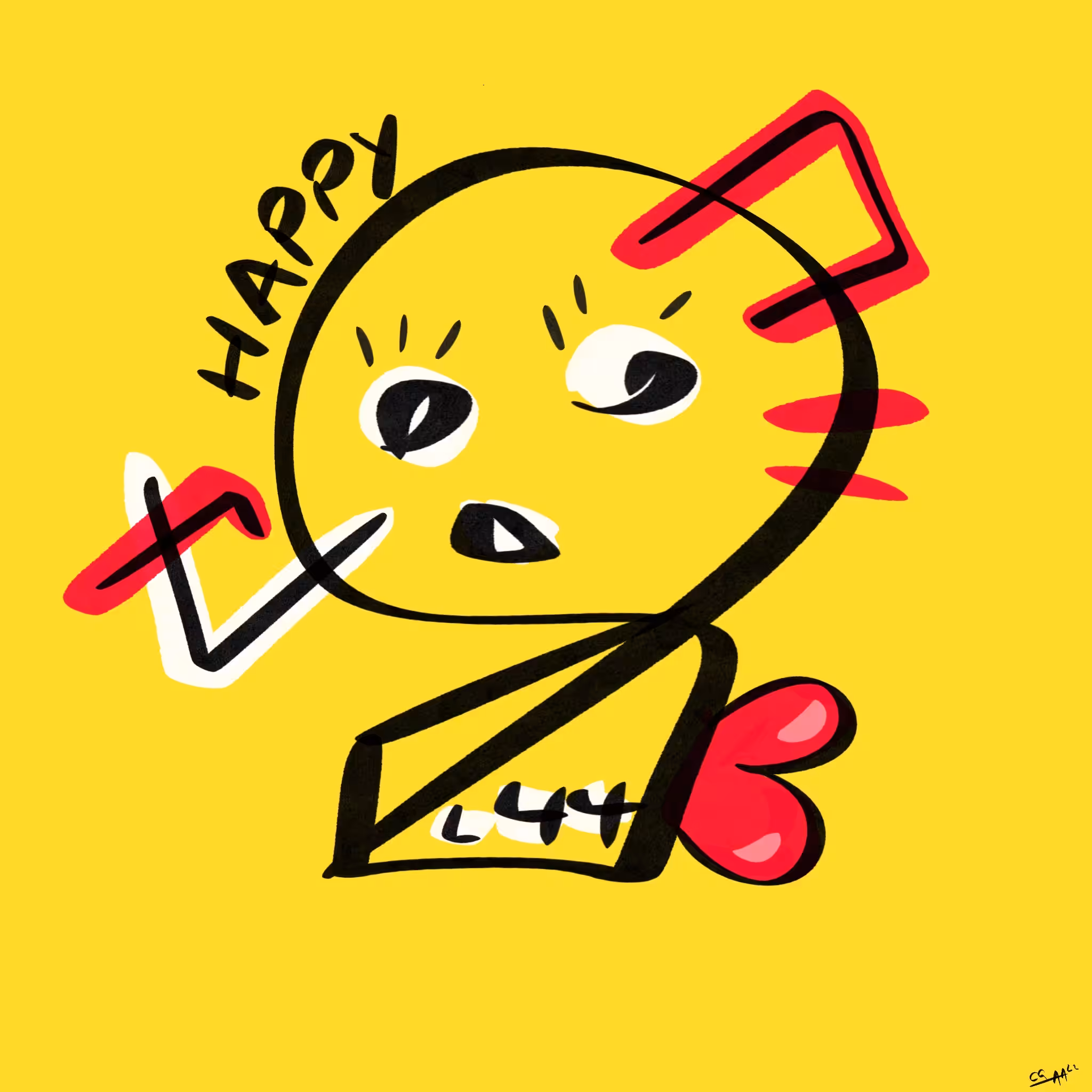 "Happy Day" - Crazy Skull WSA
