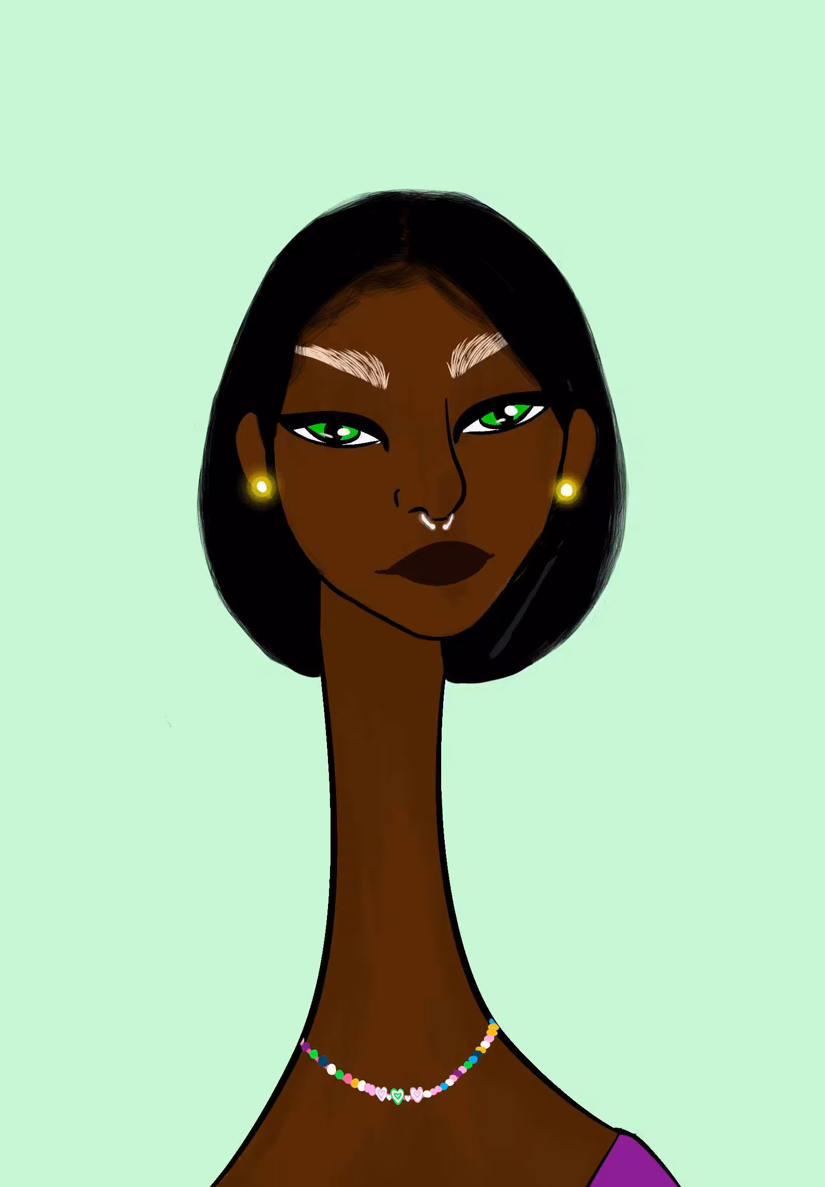 Long Neckie Ladies: Long Neckie Lady #369