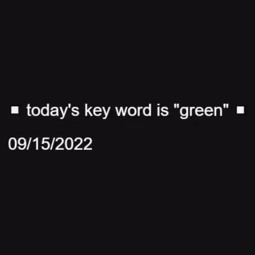◻️ today's key word ...